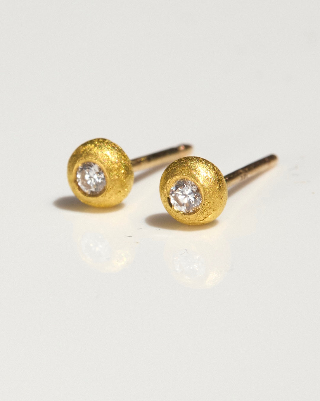 "Lana" Gold and Diamond Studs