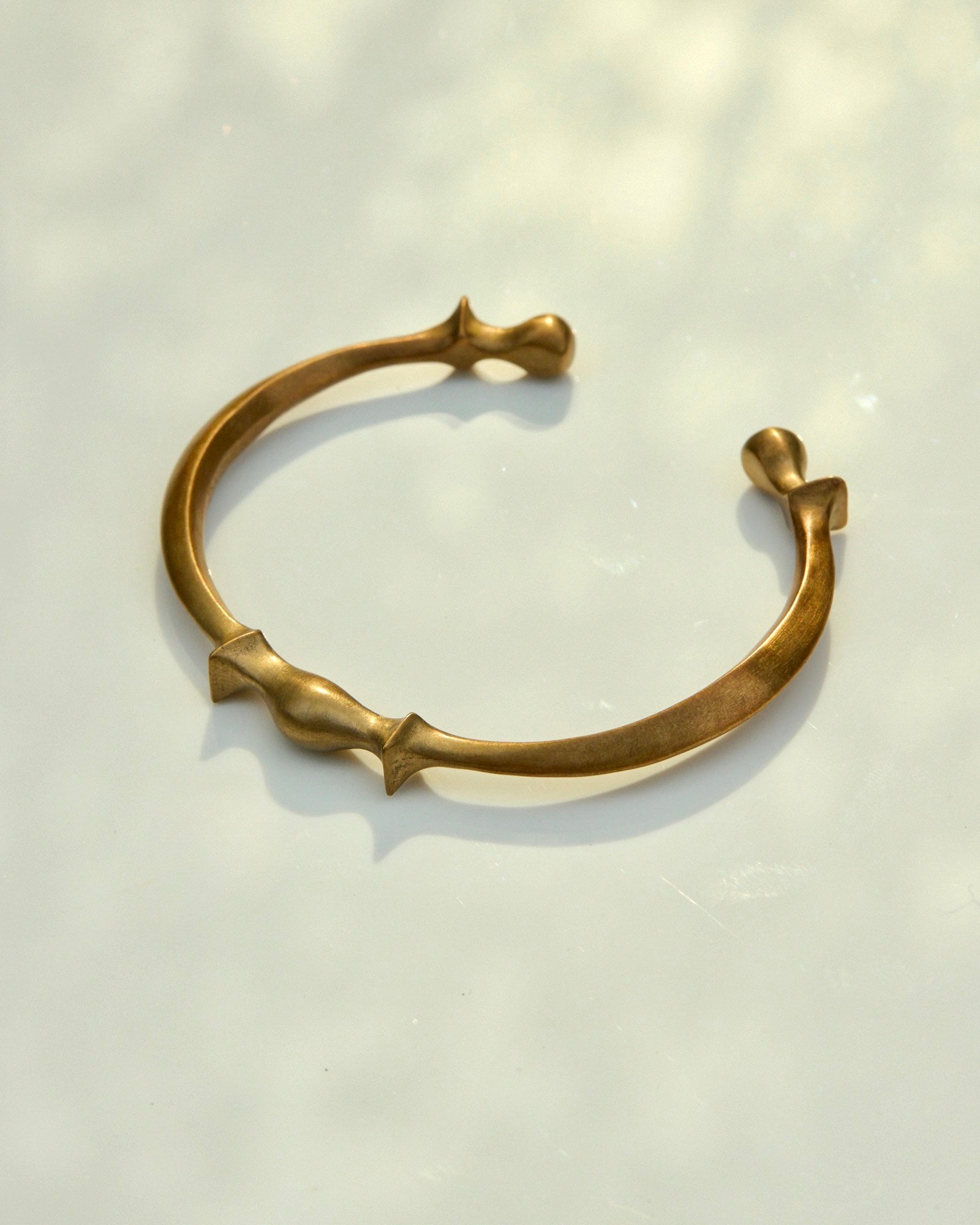 "Brink V" Bronze Cuff