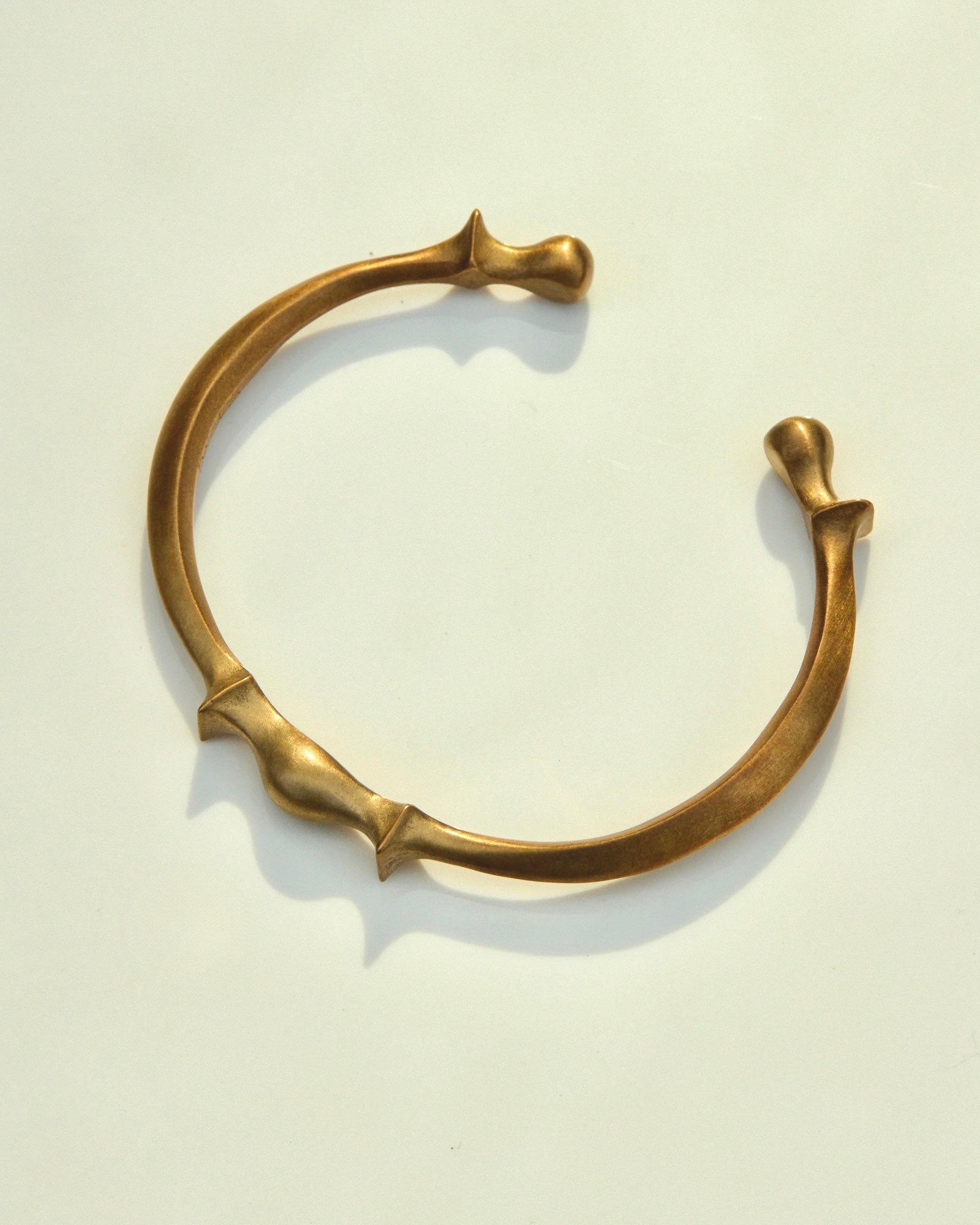 "Brink V" Bronze Cuff