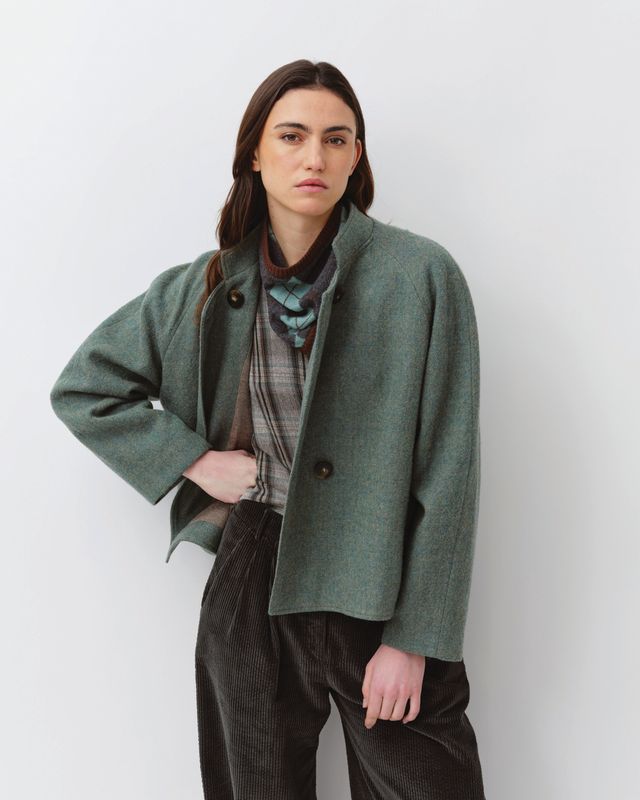 Bravo Jacket in Aqua