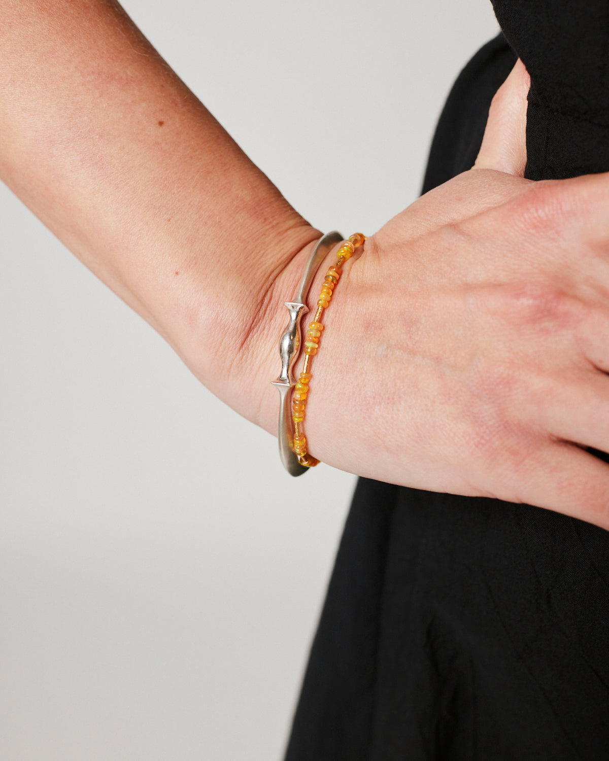 "Brink IV" Sterling Silver Cuff