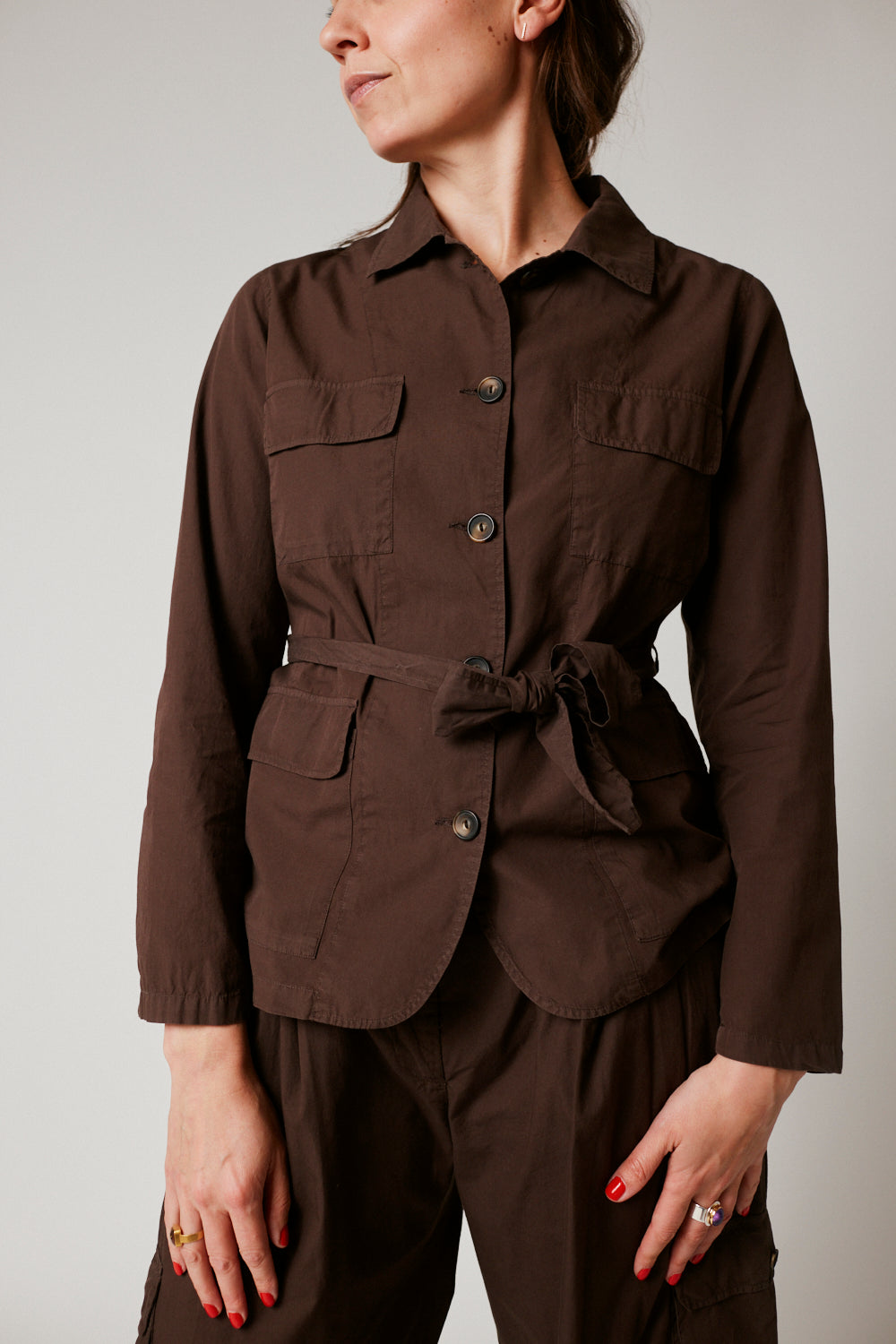 Chiara Top in Brown