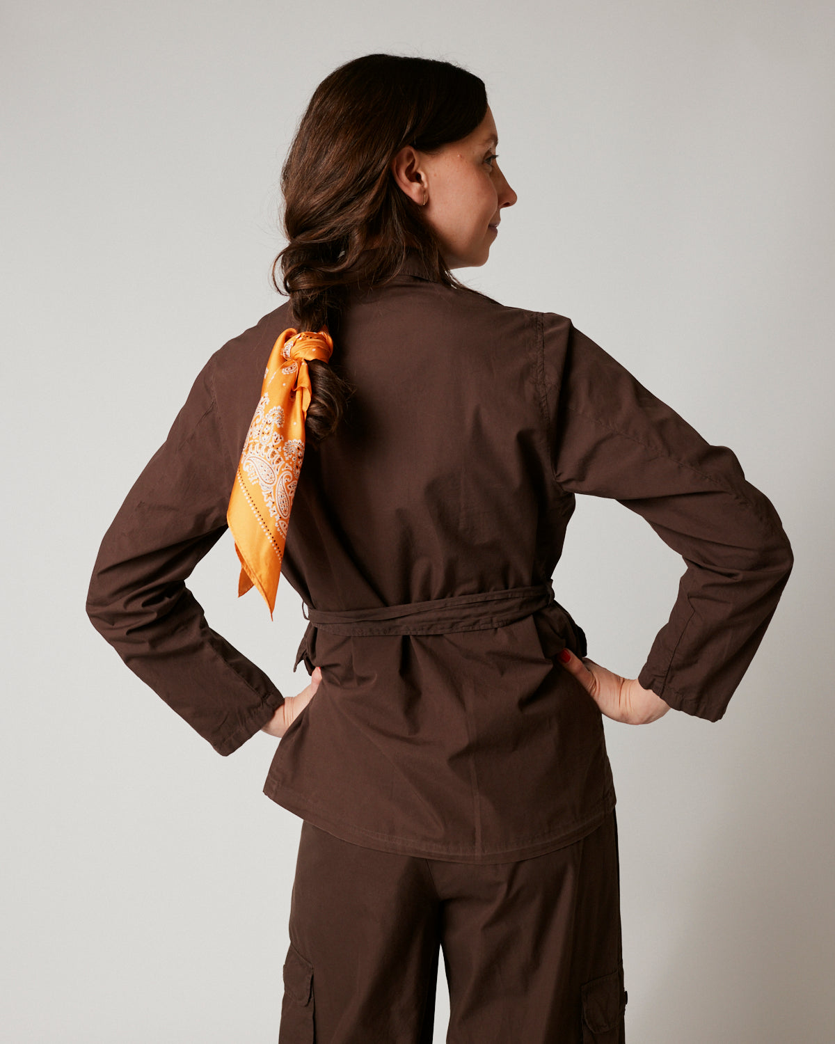 Chiara Top in Brown