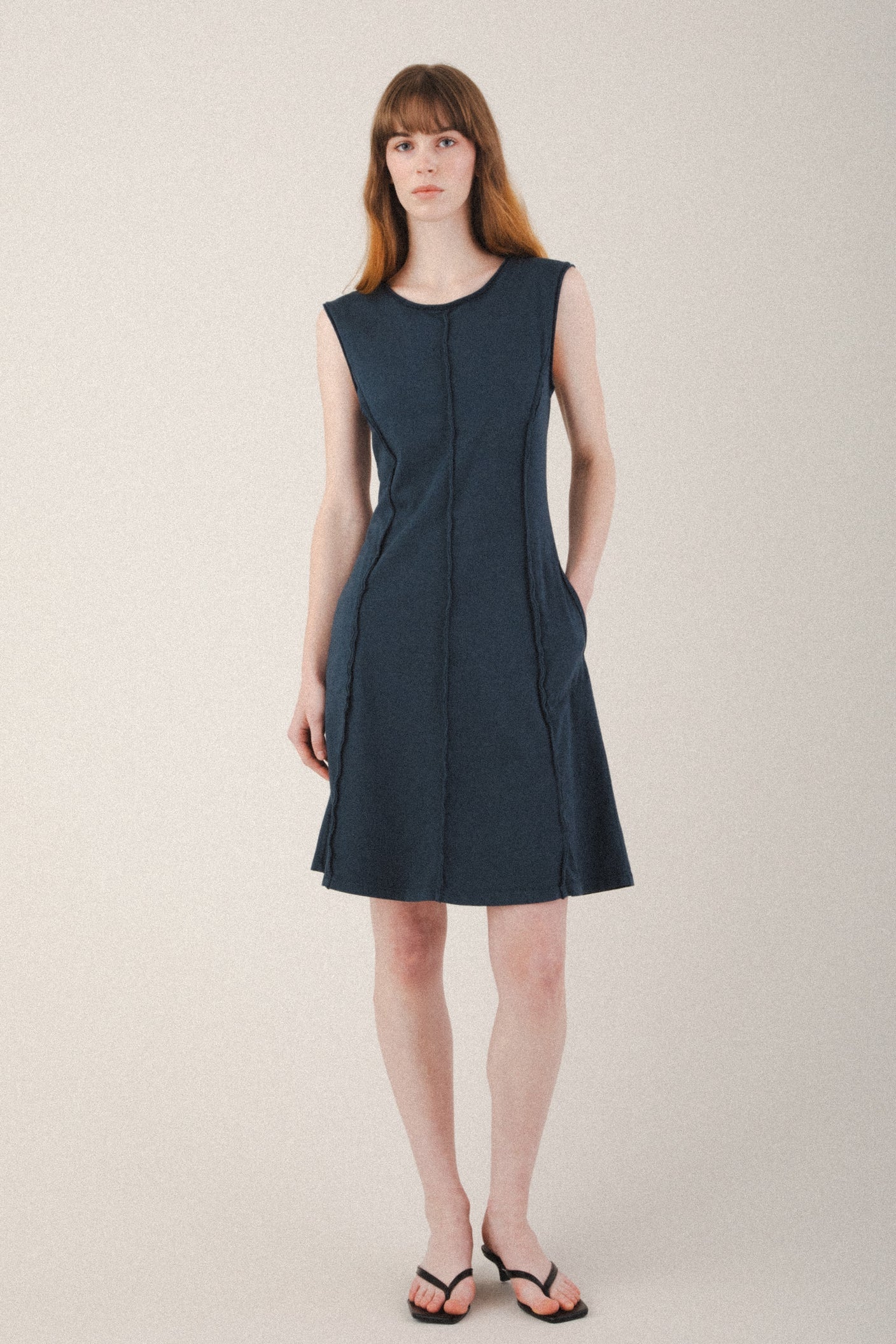 Paradigm Shift Dress in Deep Teal