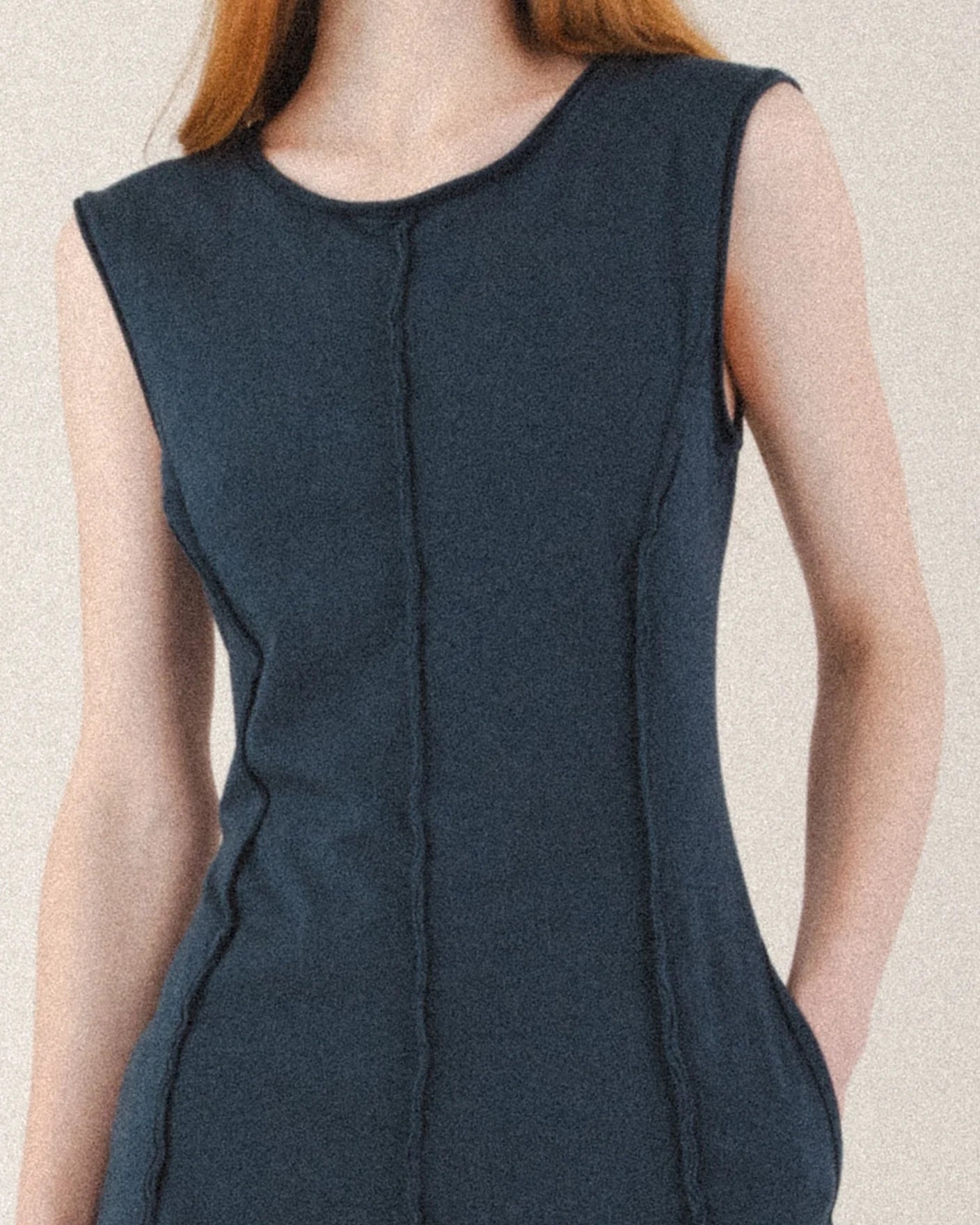 Paradigm Shift Dress in Deep Teal