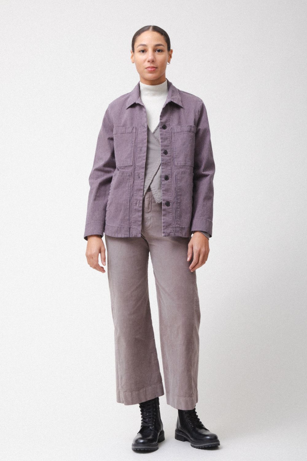 Boxcar Jacket in Mauve Mist
