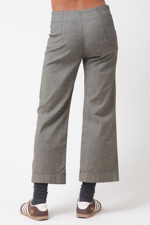 Zip Knack Pant in Khaki