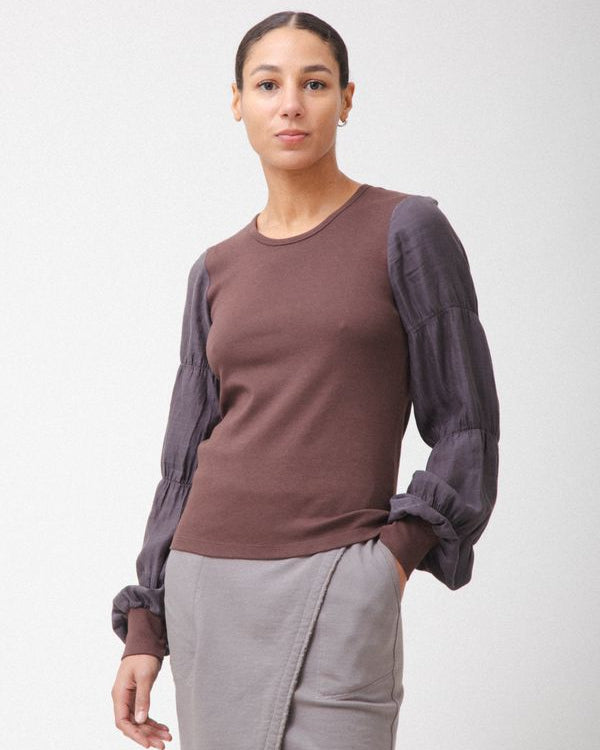 New Regency Tee in Faded Iris