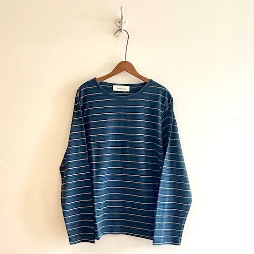 Multi Striped Long Sleeve in Blue