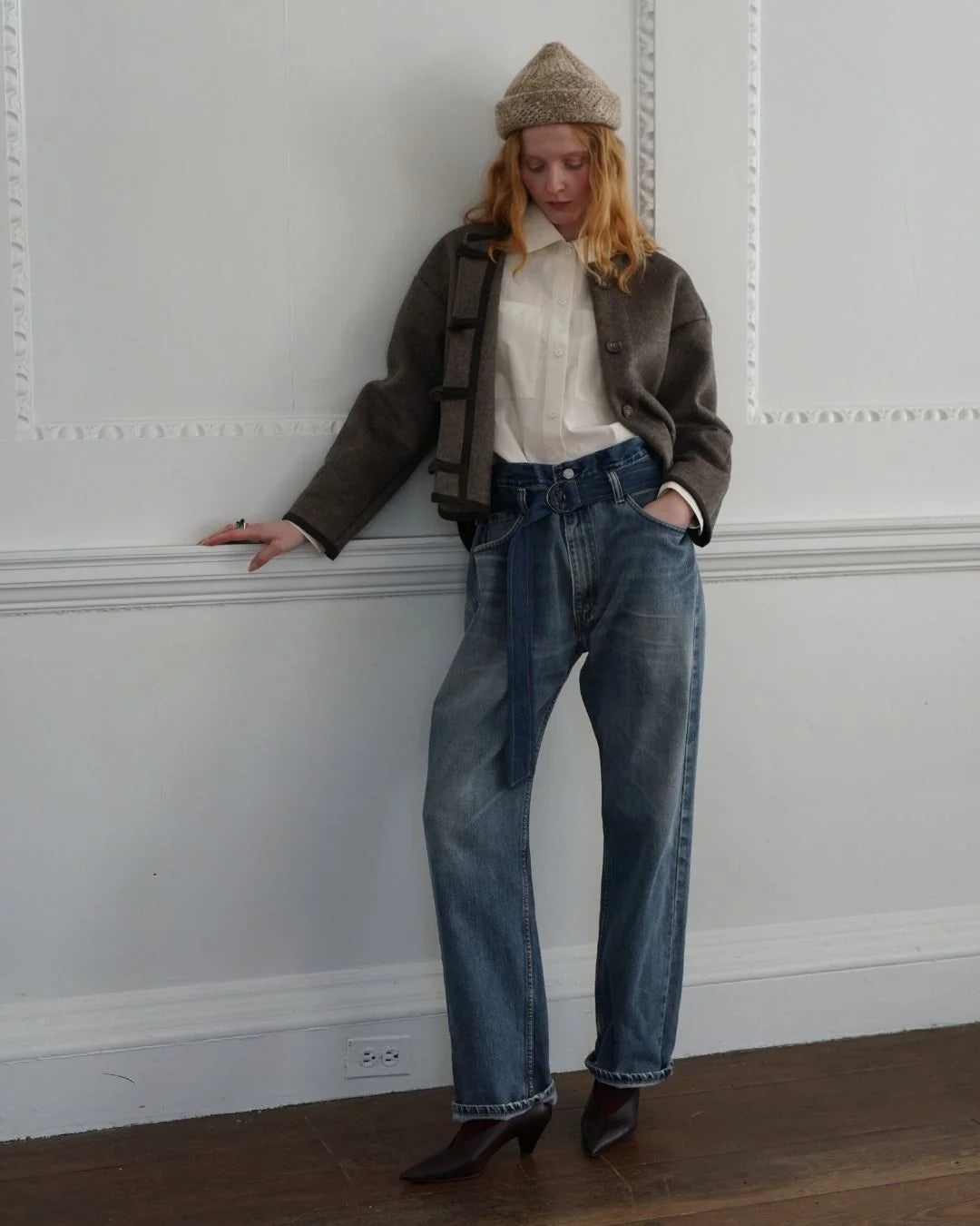 Upcycled Paper Bag Jeans