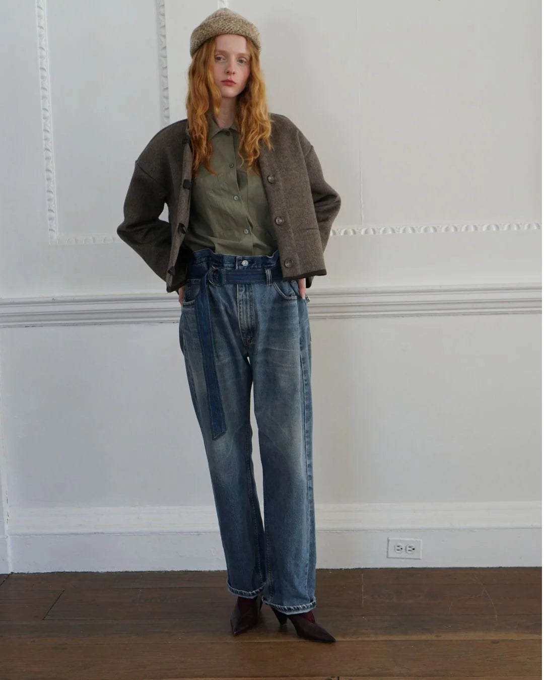 Upcycled Paper Bag Jeans
