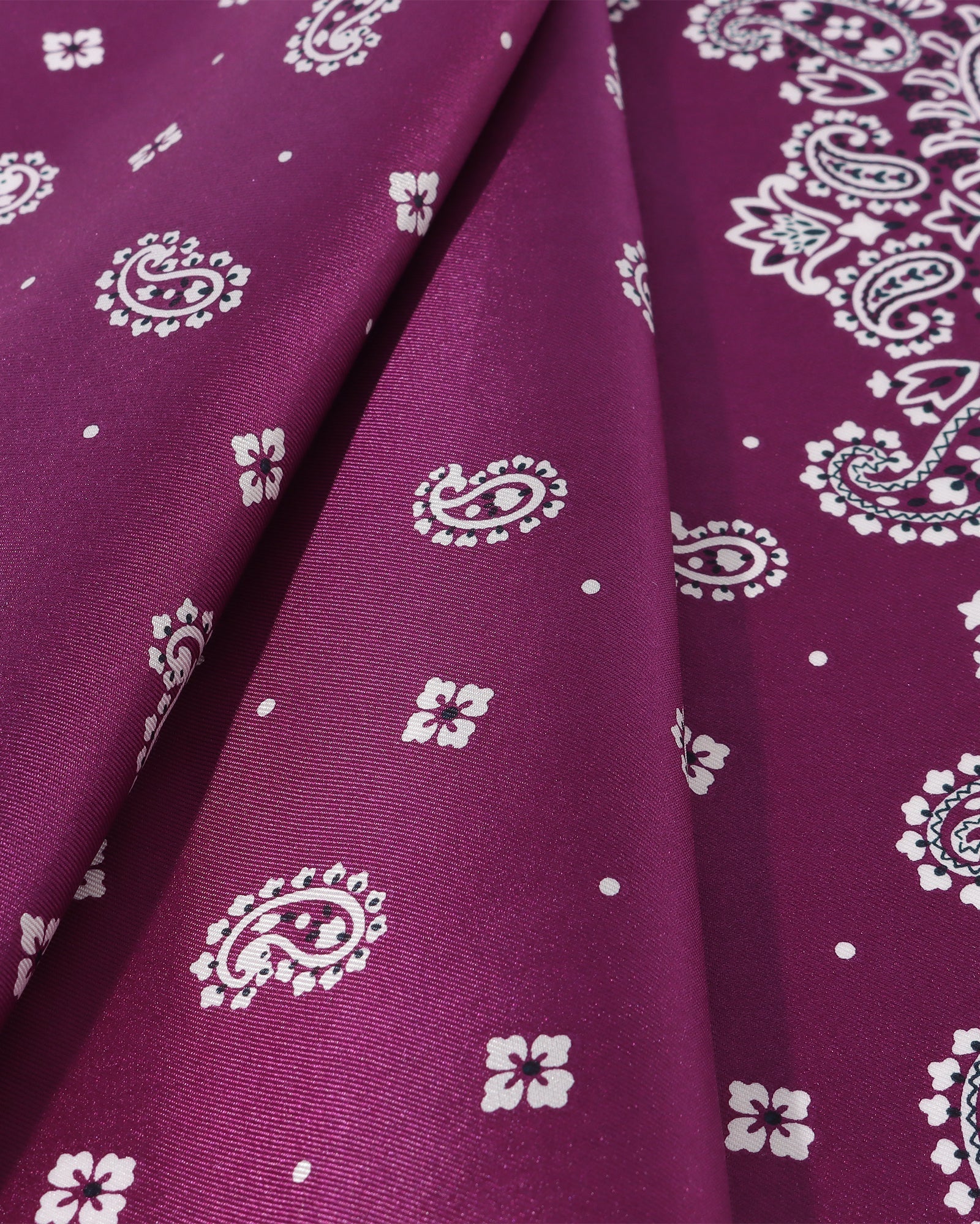 Silk Bandana in Purple