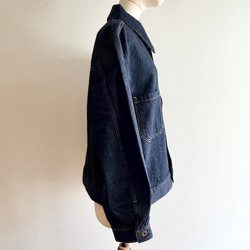 Sissy Indigo Denim Jacket in Dark Wash