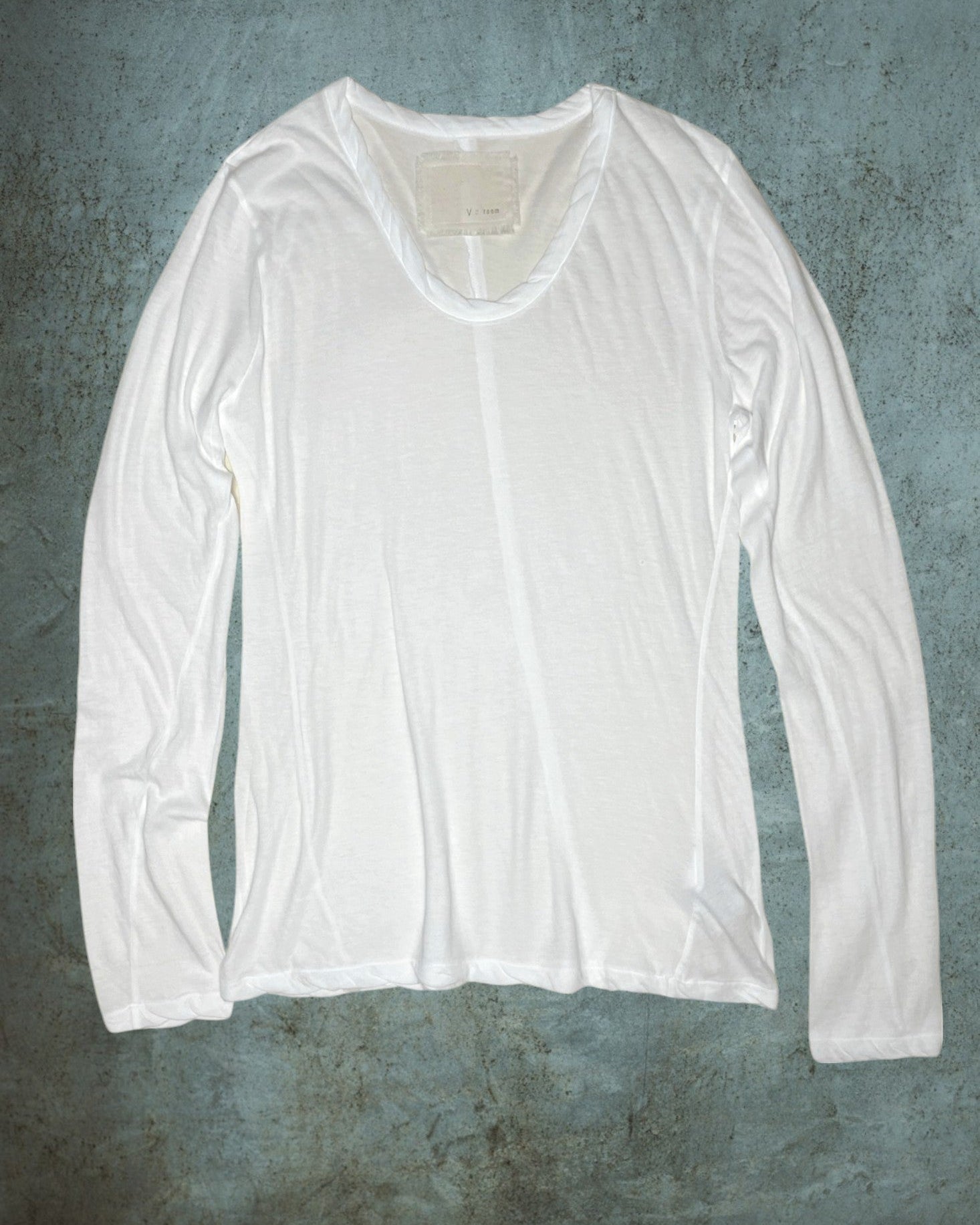 Hi-Soft Jersey Long Sleeve in White