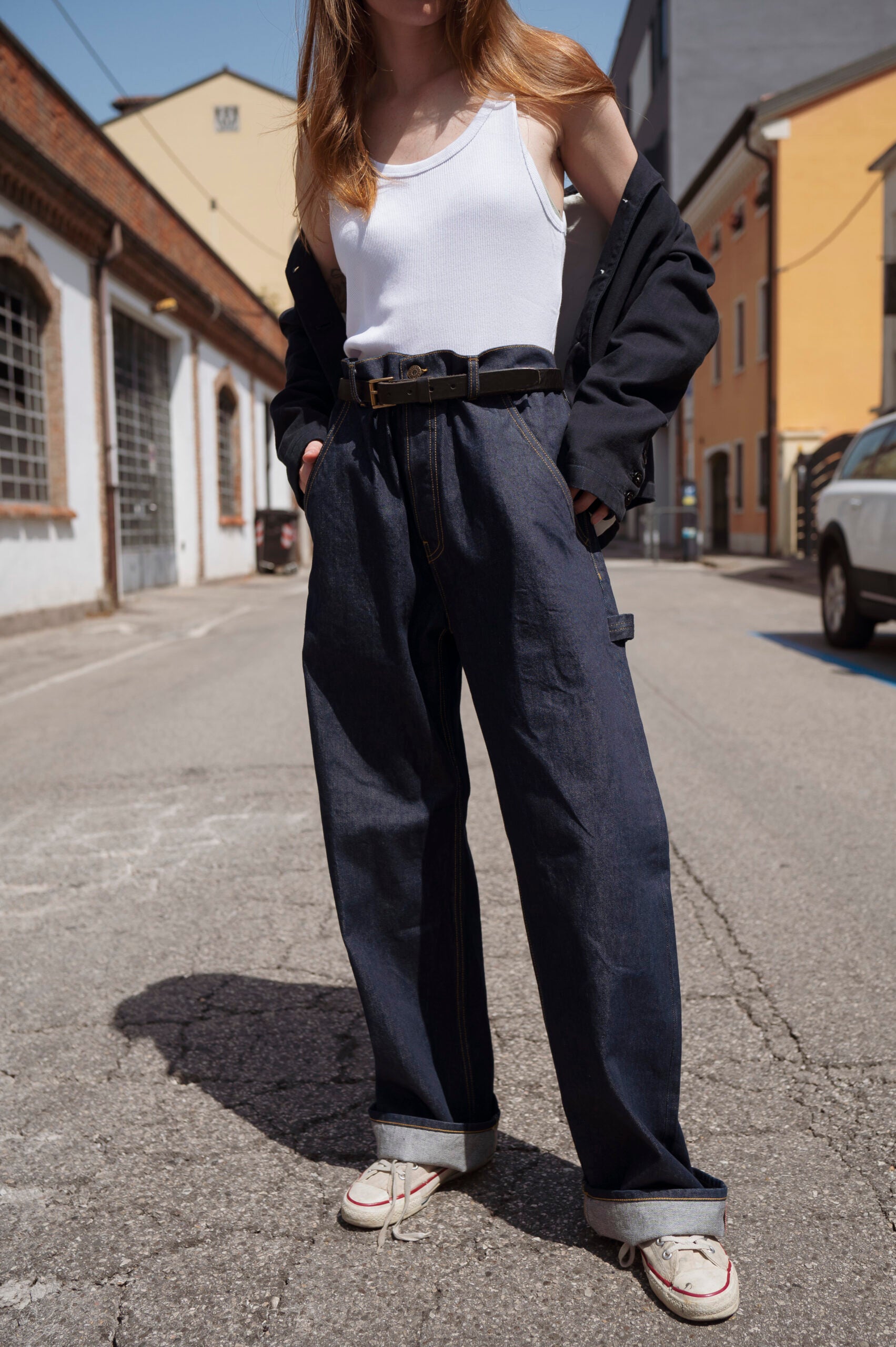 Type 150 Big Selvedge Carpenter in Rinse