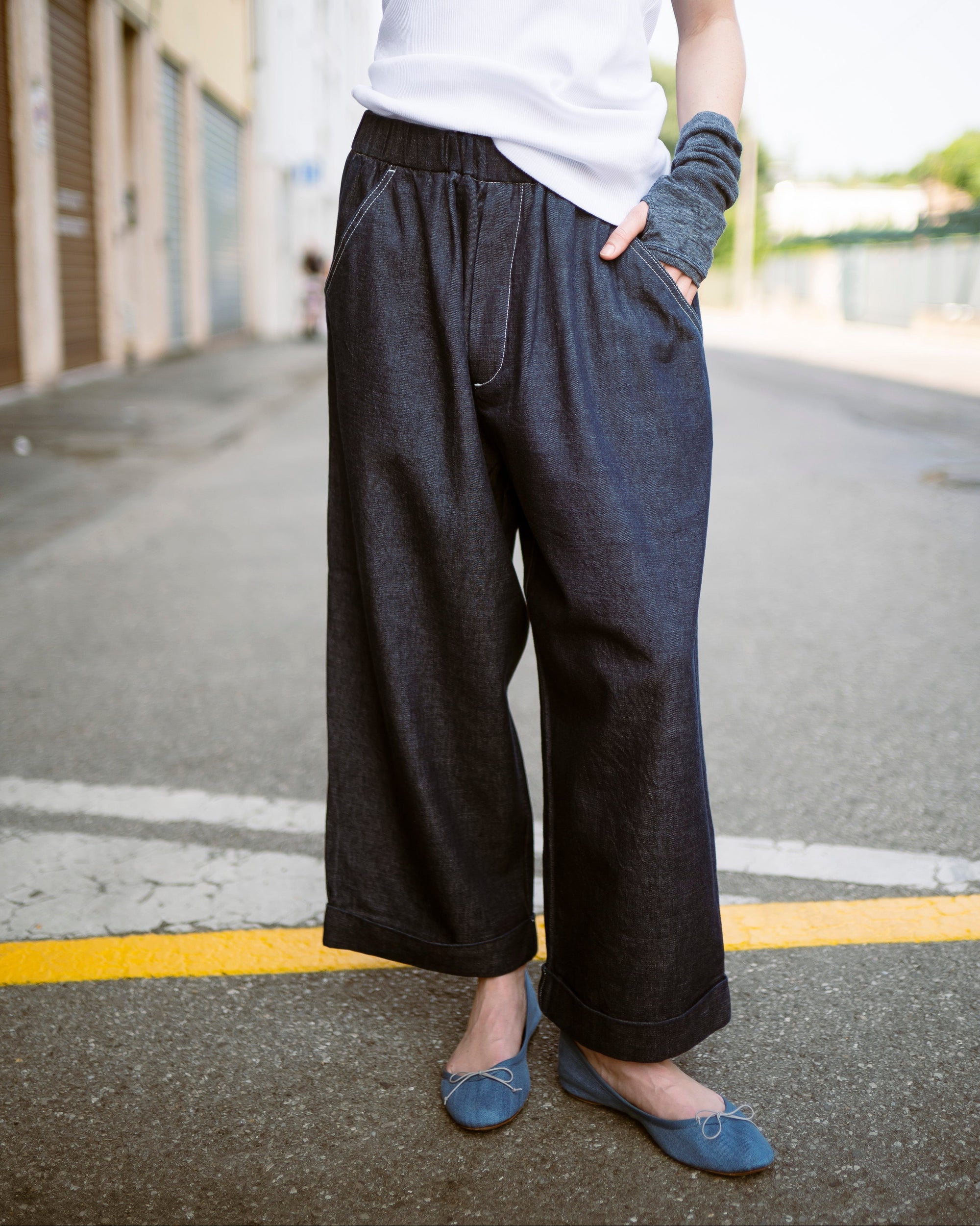 Type 169 Perp Pant in Light Denim Rinse