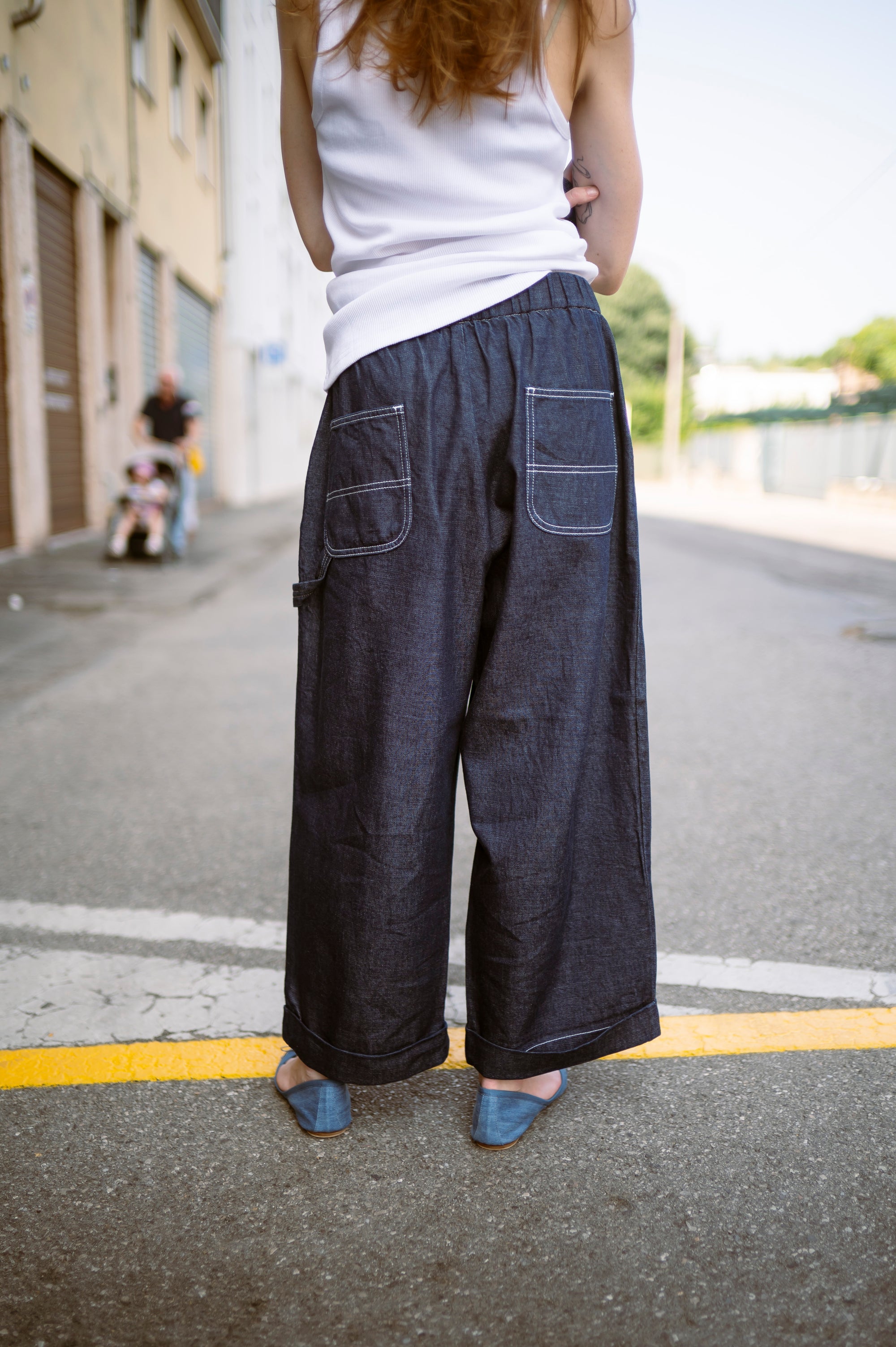 Type 169 Perp Pant in Light Denim Rinse