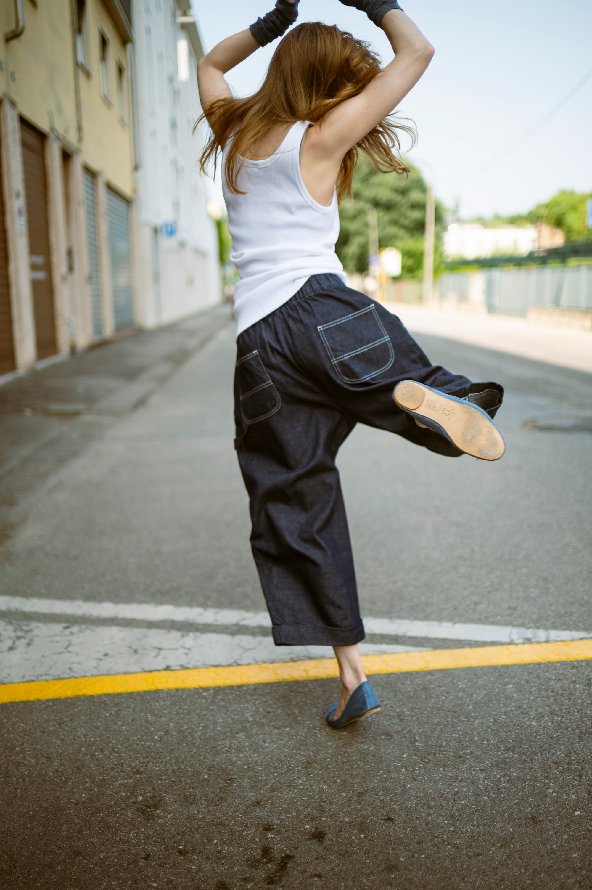 Type 169 Perp Pant in Light Denim Rinse