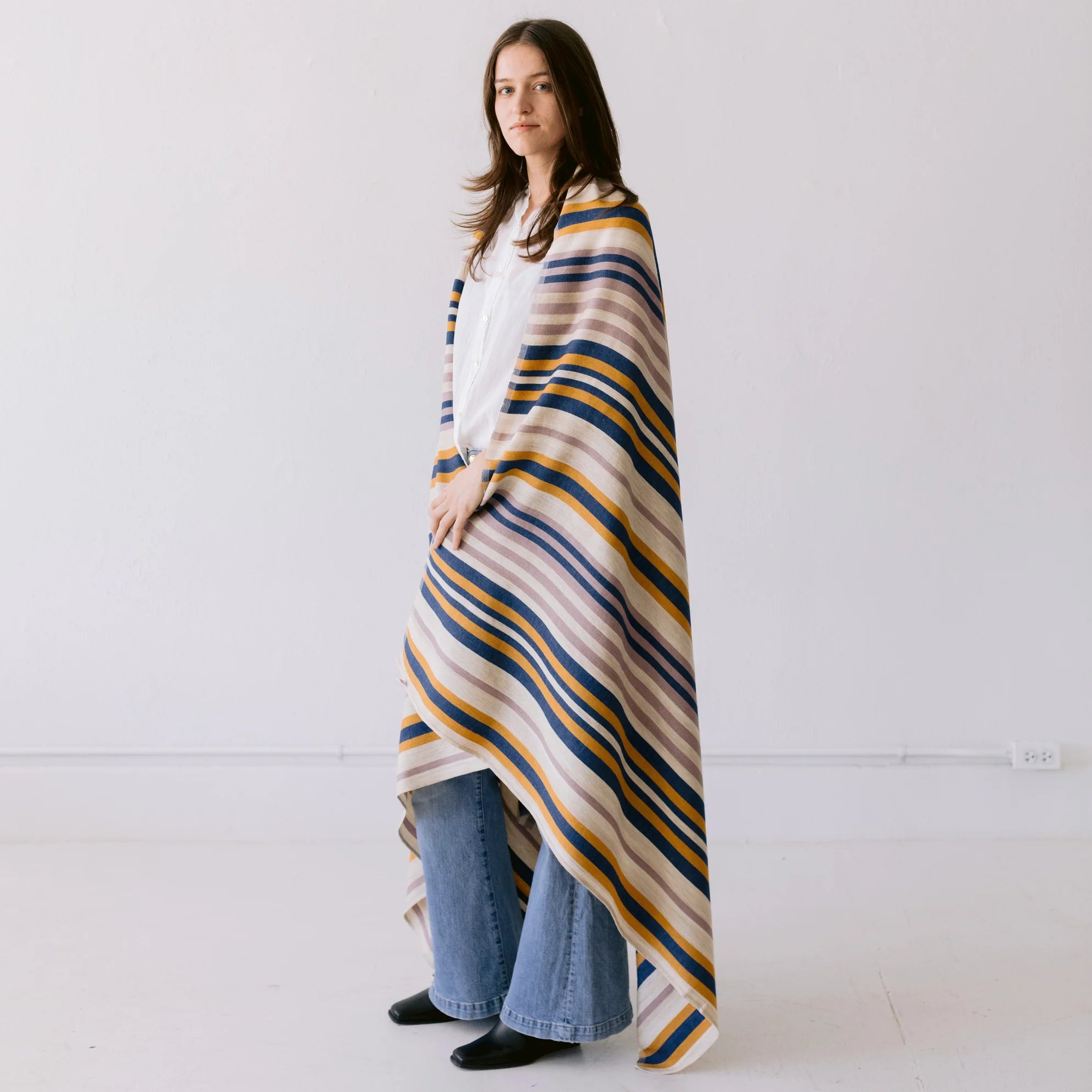 Desert Blanket in Mustard