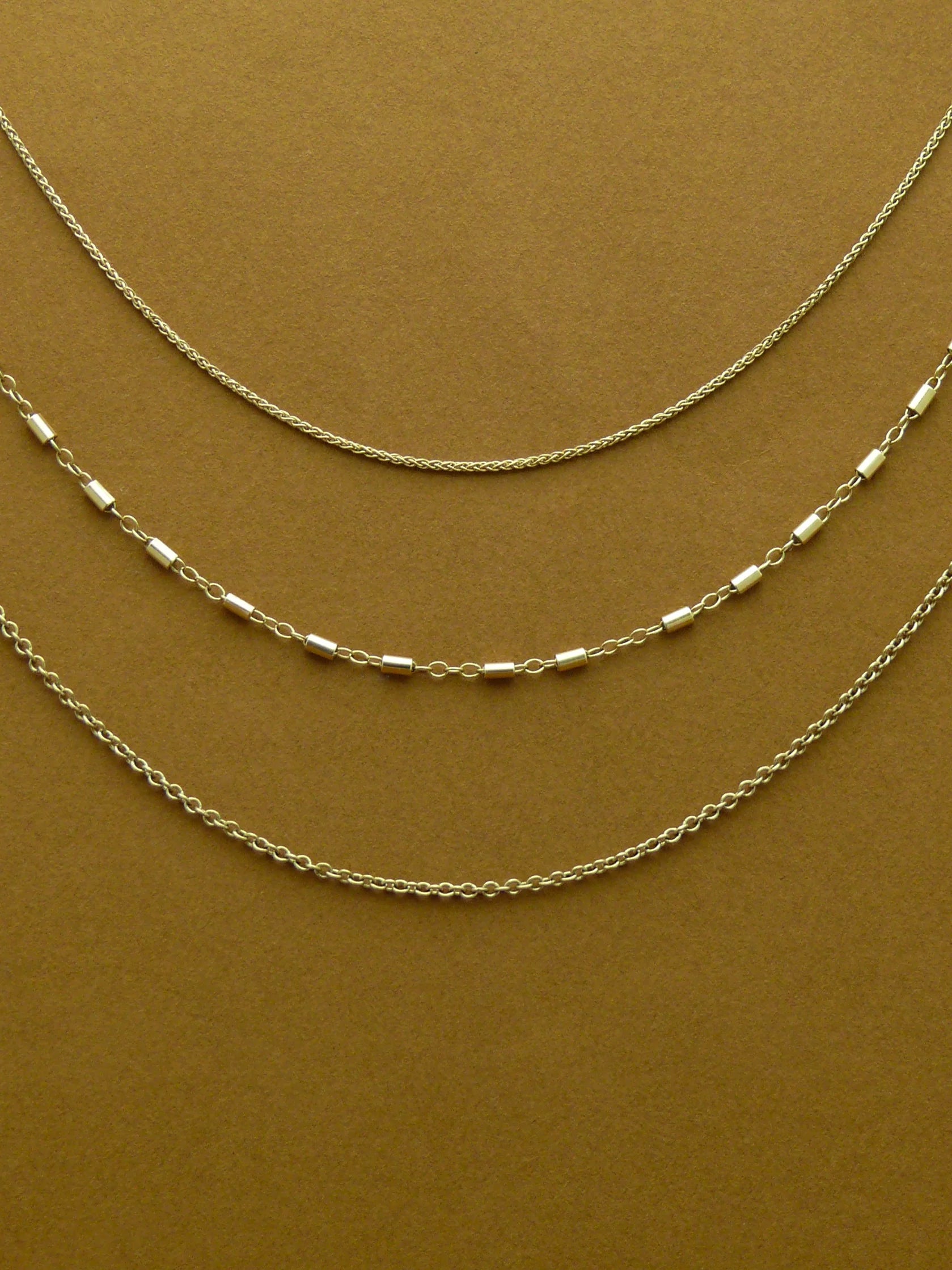 Strand Cable Chain 20" in 10k Gold