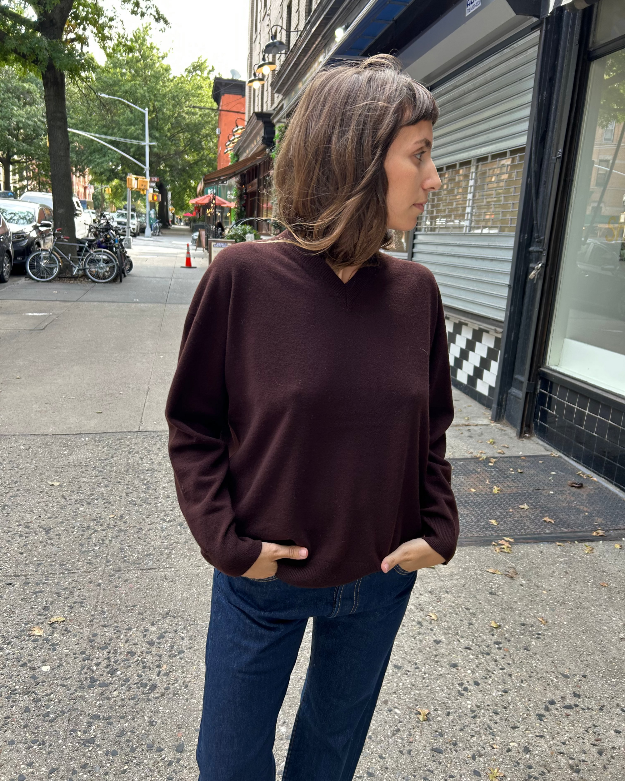 Ginny Sweater in Brown