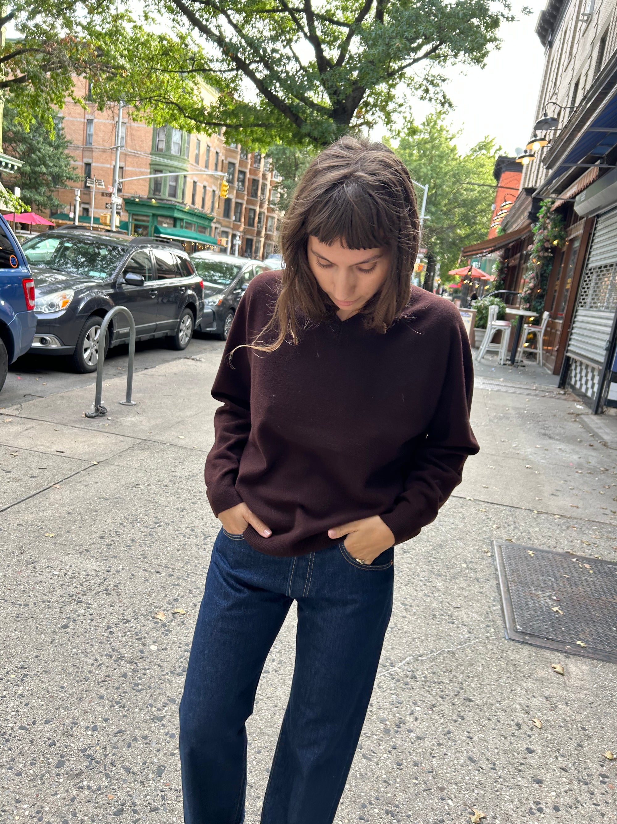 Ginny Sweater in Brown
