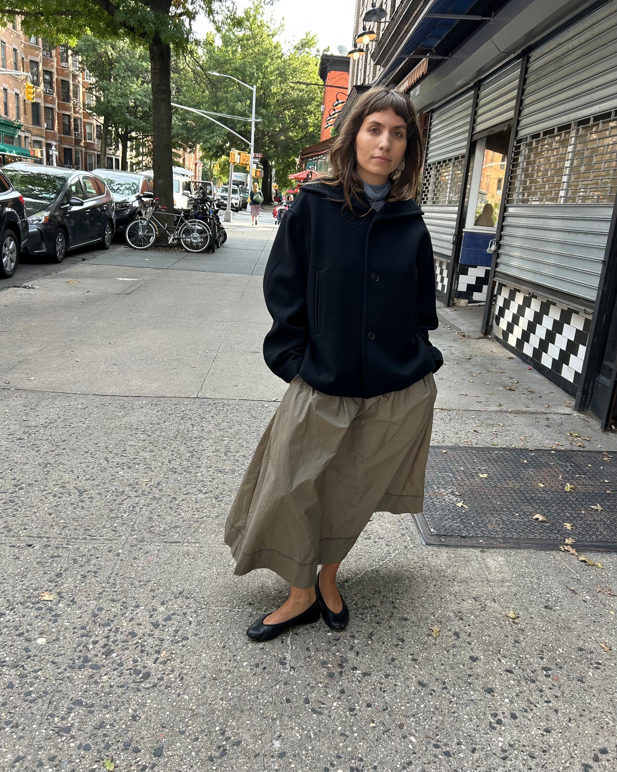 Tech Skirt in Sage