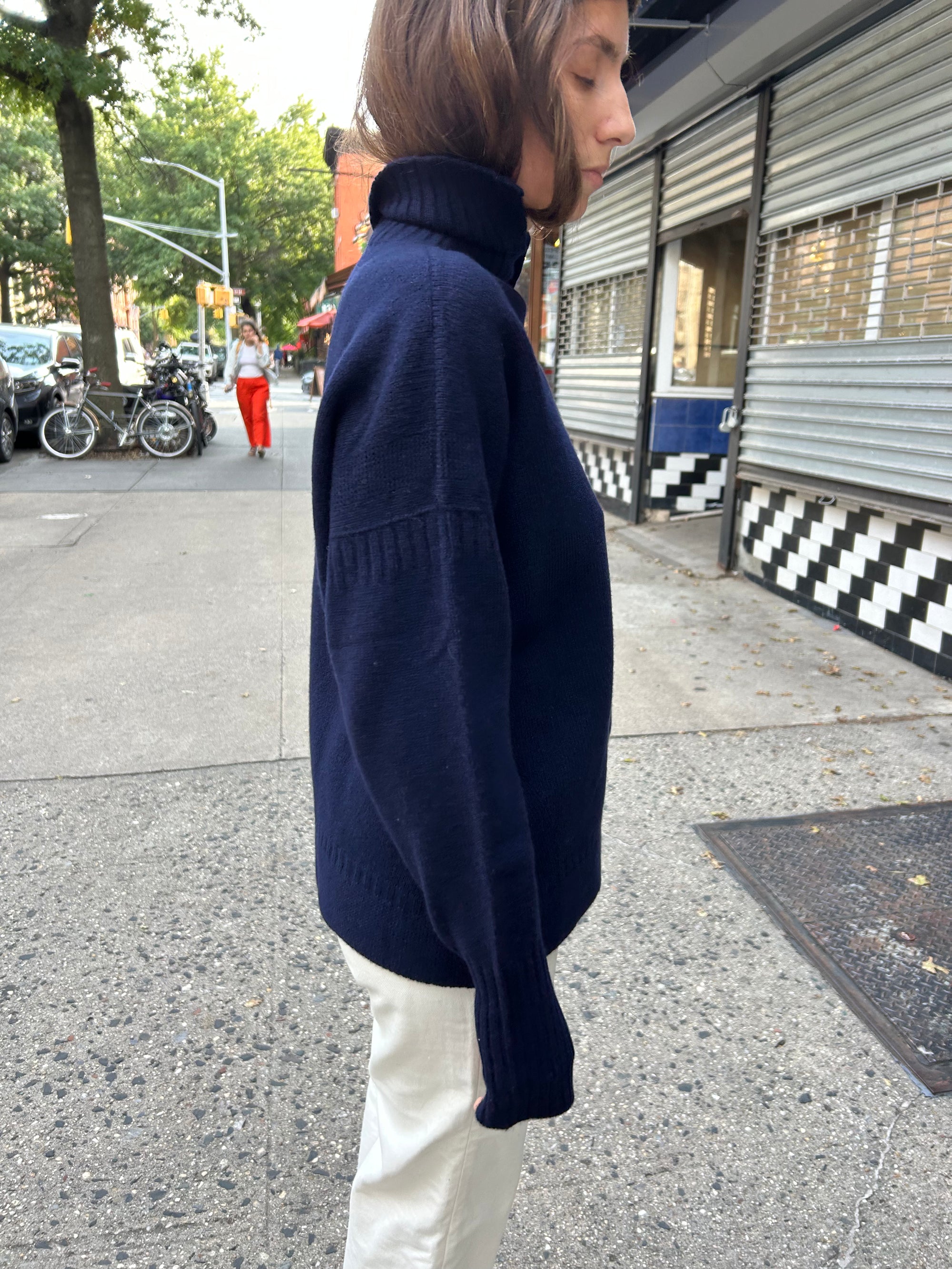 Lulu Sweater in Navy