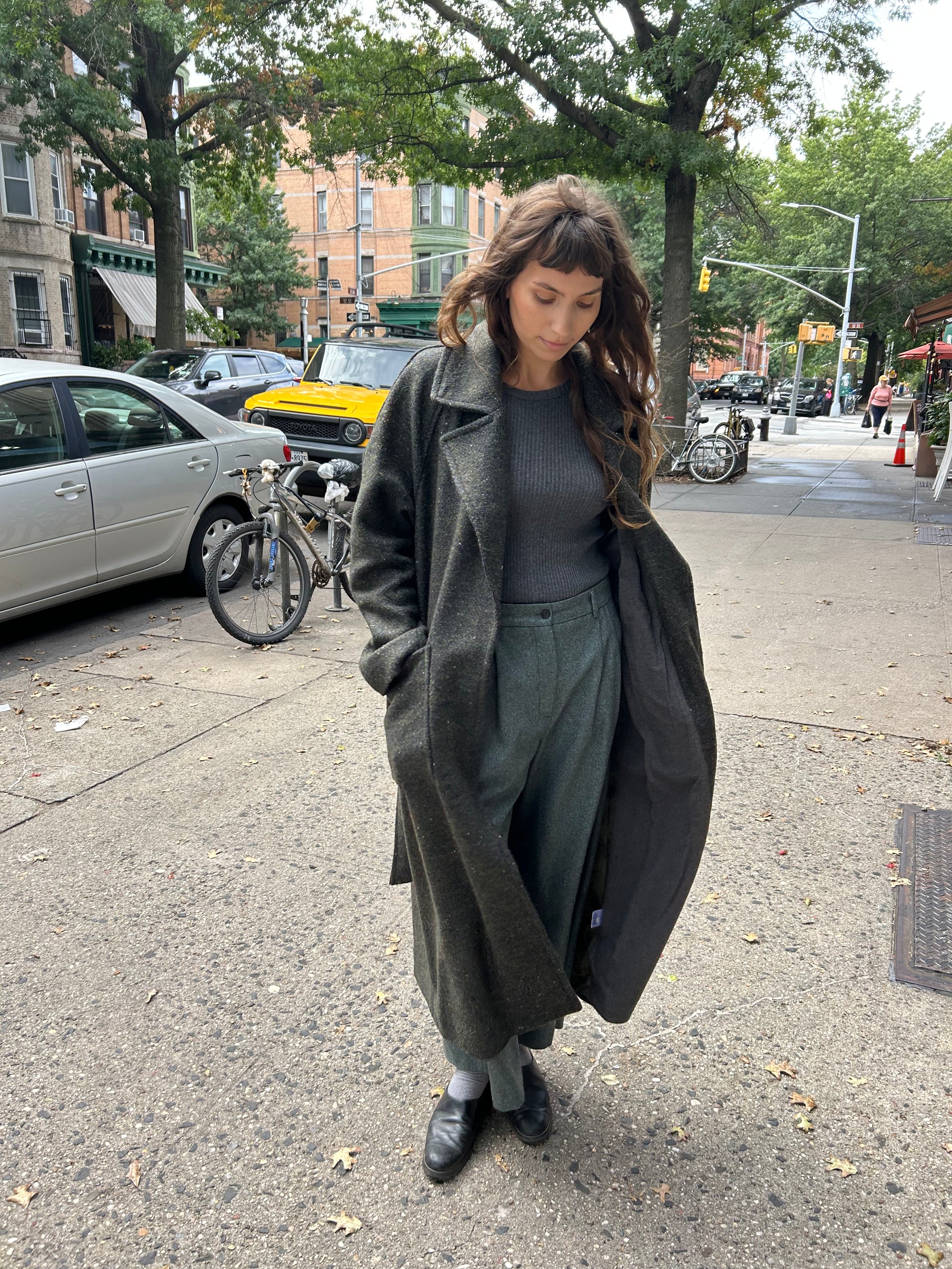 Ponio Wool Trouser in Aqua