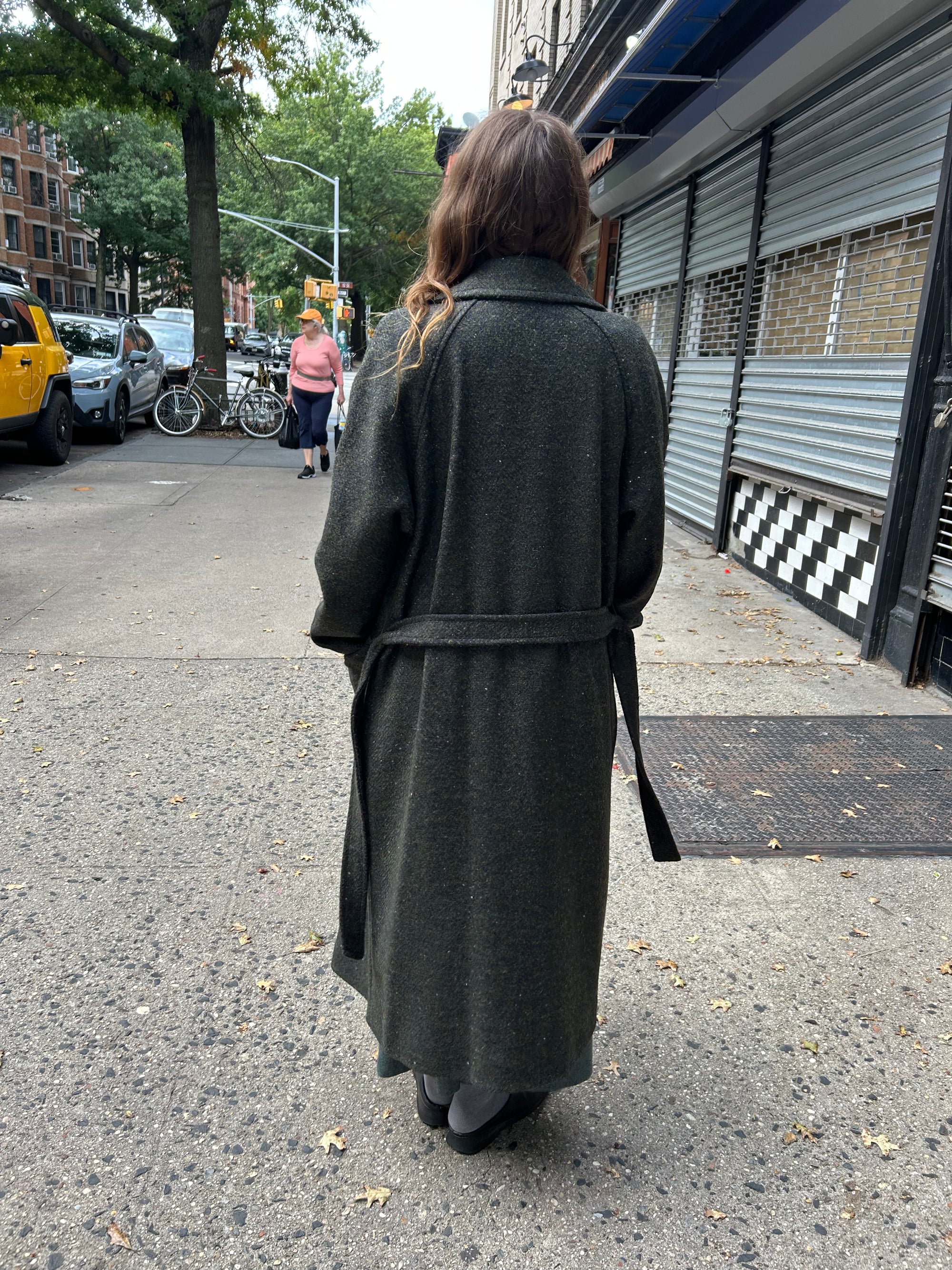 Marelo Long Coat in Marine