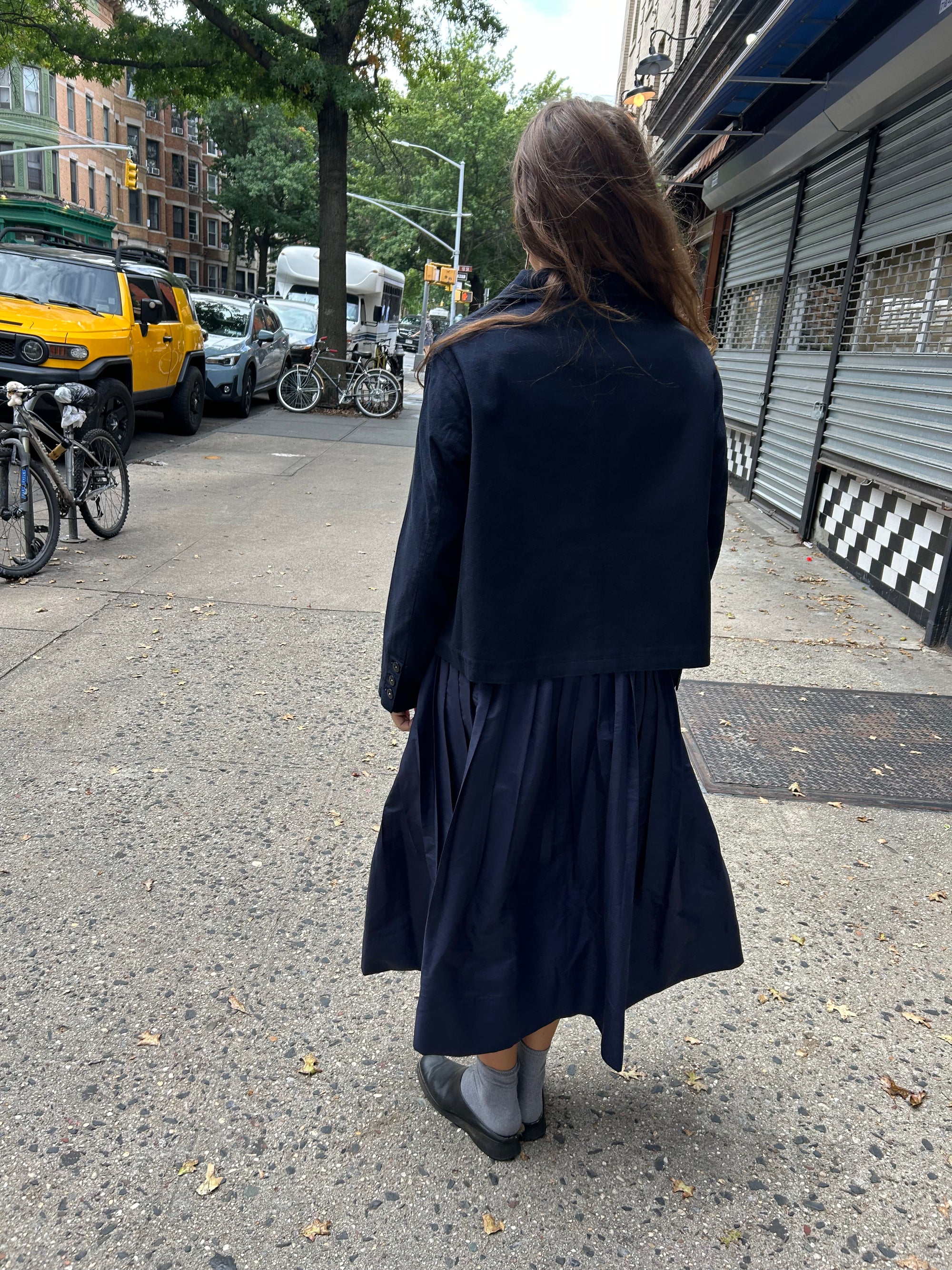 Type 138 Sorority Jacket in Indigo Herringbone