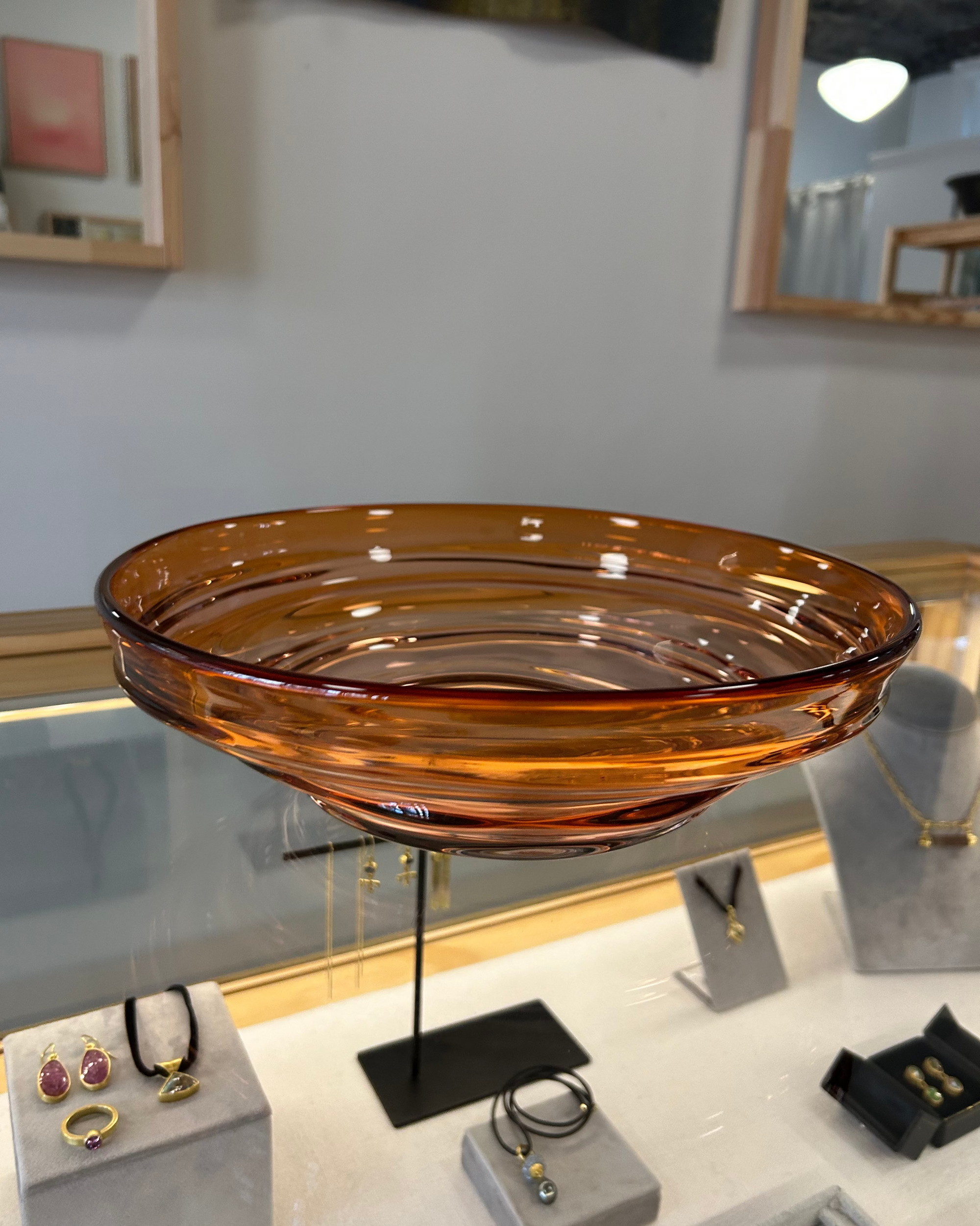Textured Bowl in Apricot