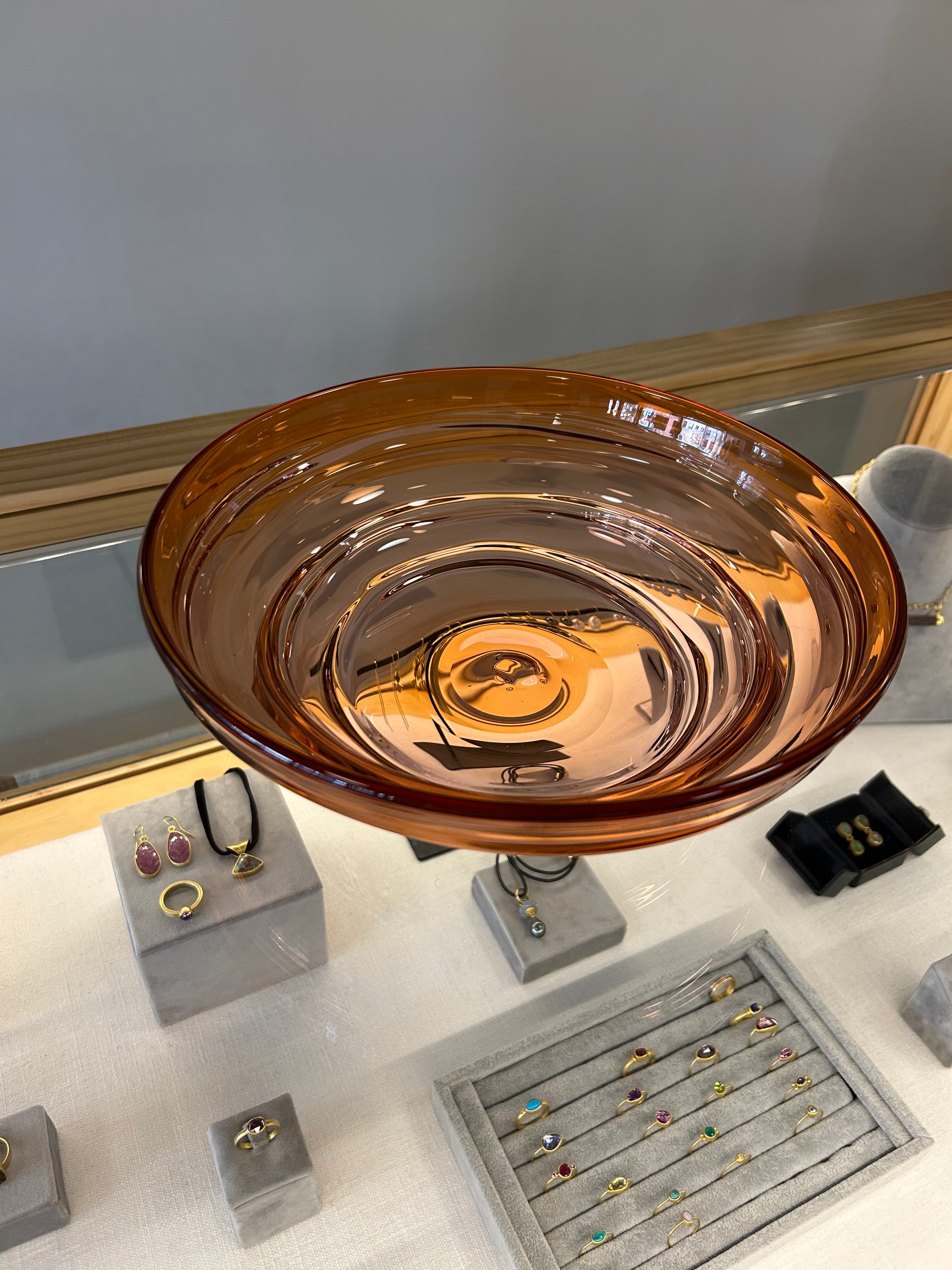 Textured Bowl in Apricot