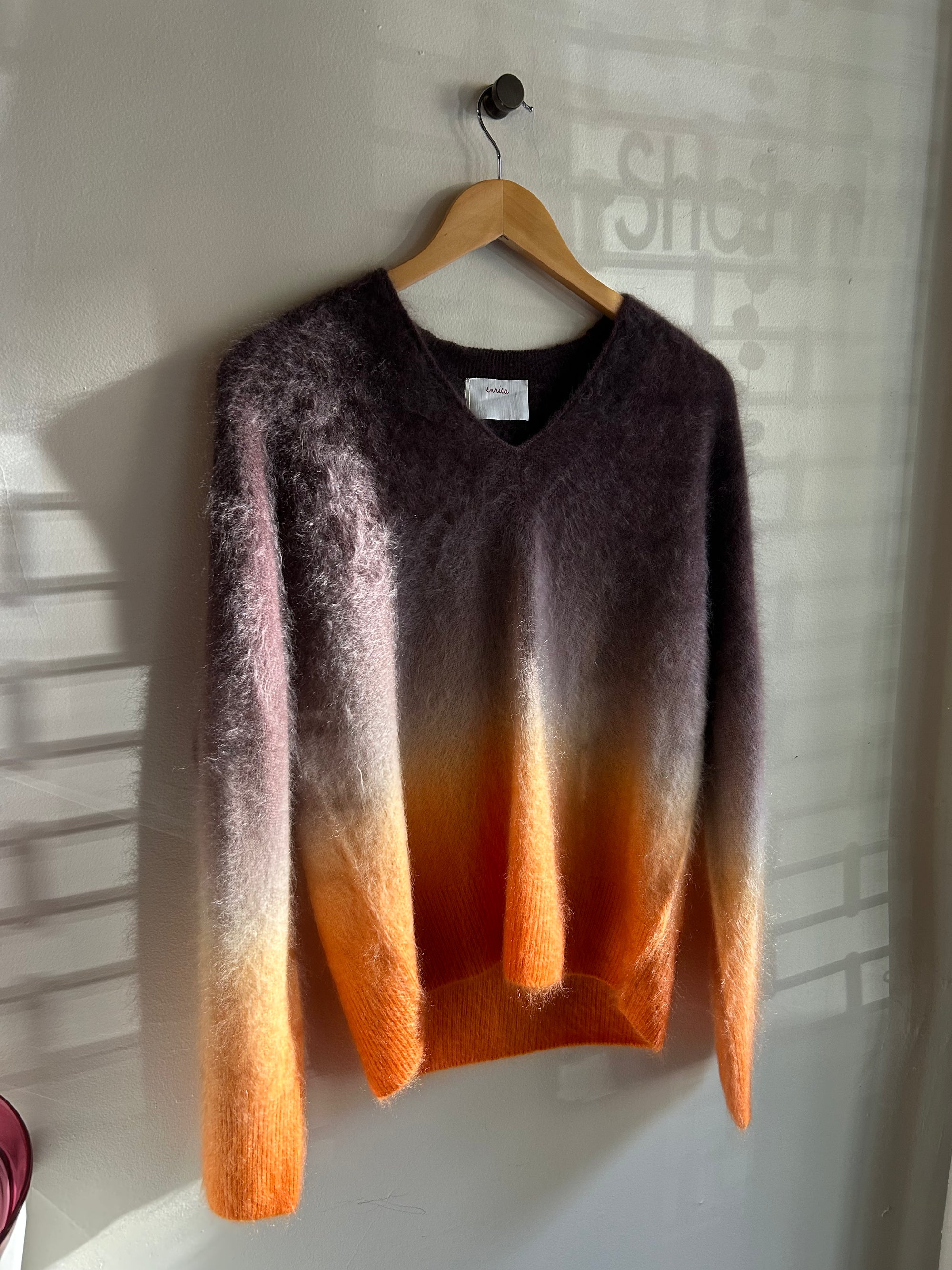 Knit 275-1 in Orange and Brown
