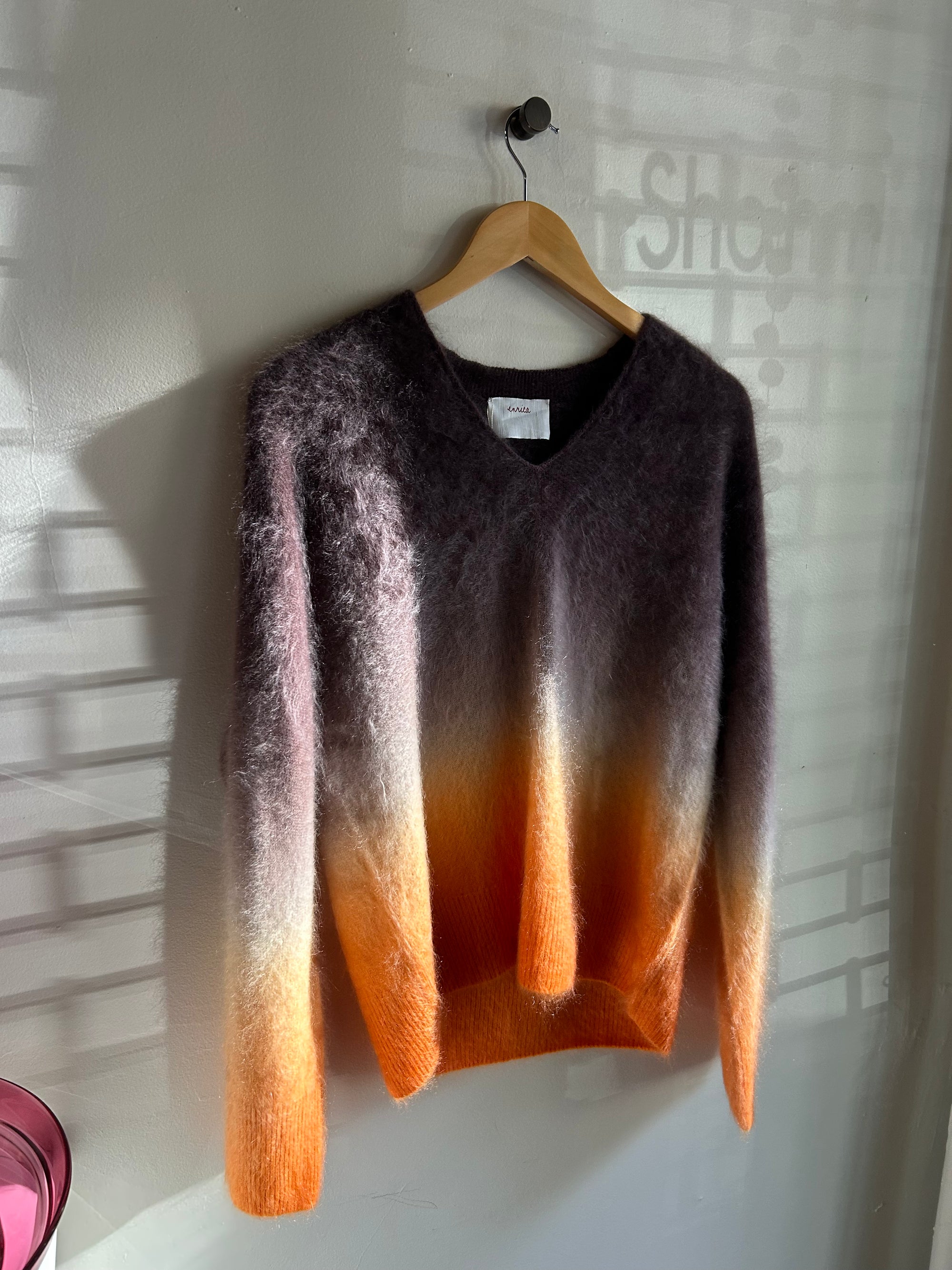 Knit 275-1 in Orange and Brown