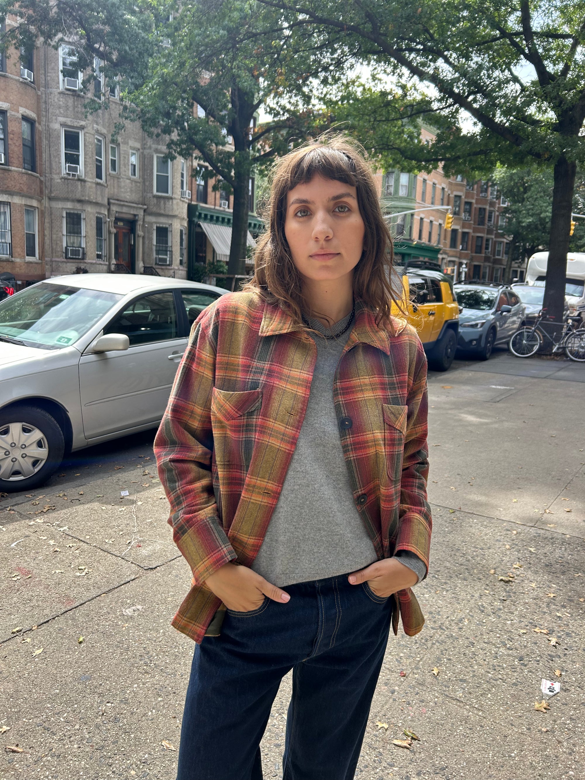 Santana Plaid Overshirt