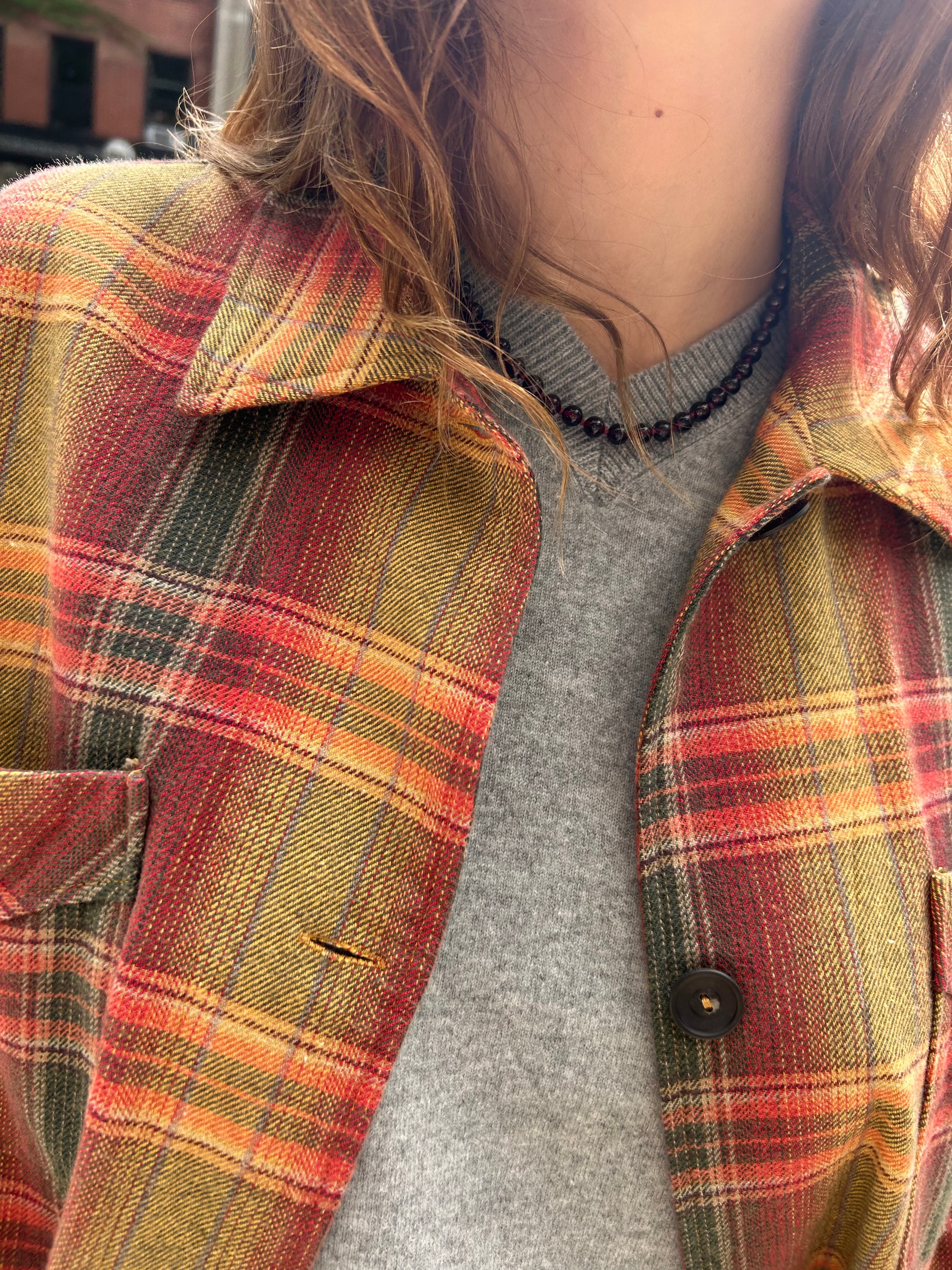 Santana Plaid Overshirt