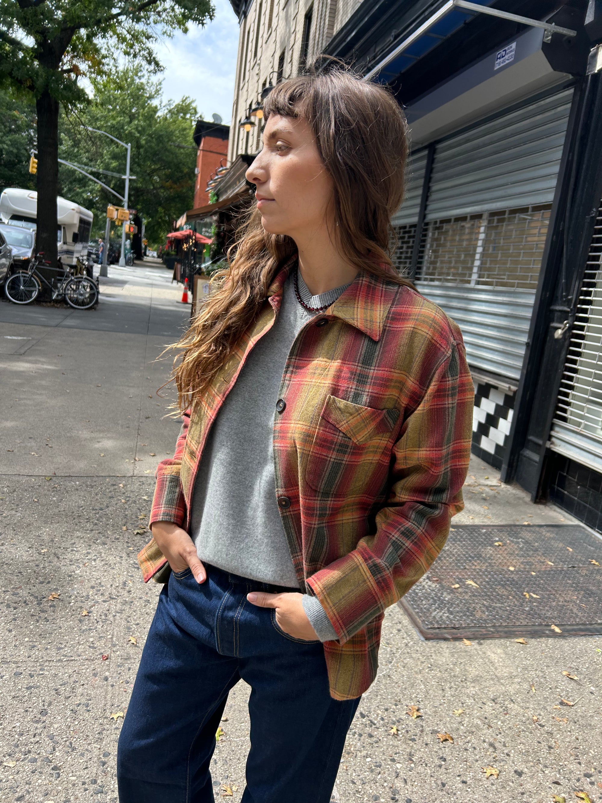 Santana Plaid Overshirt