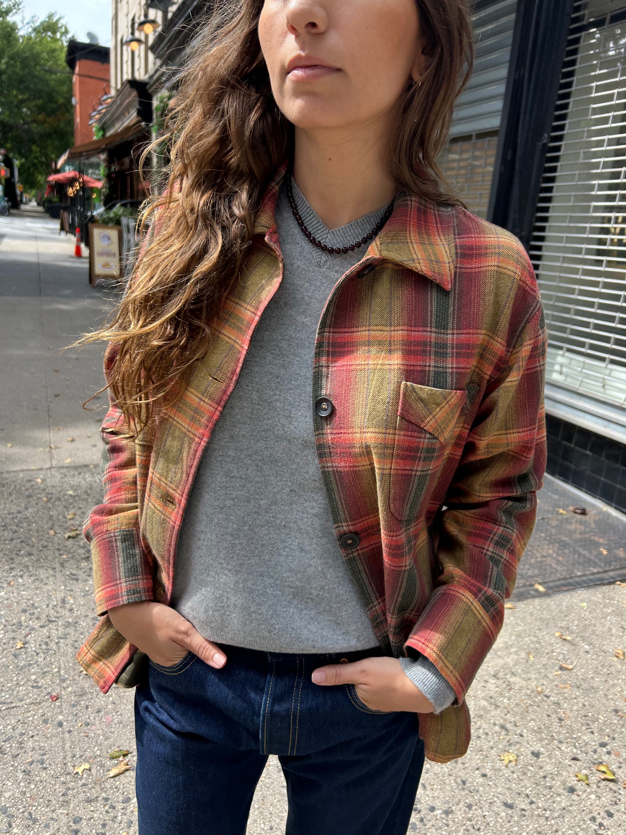 Santana Plaid Overshirt