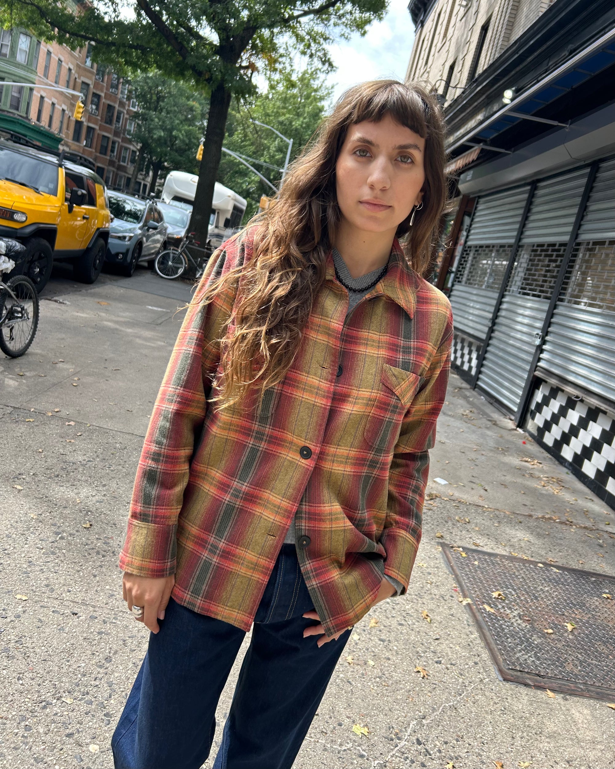 Santana Plaid Overshirt