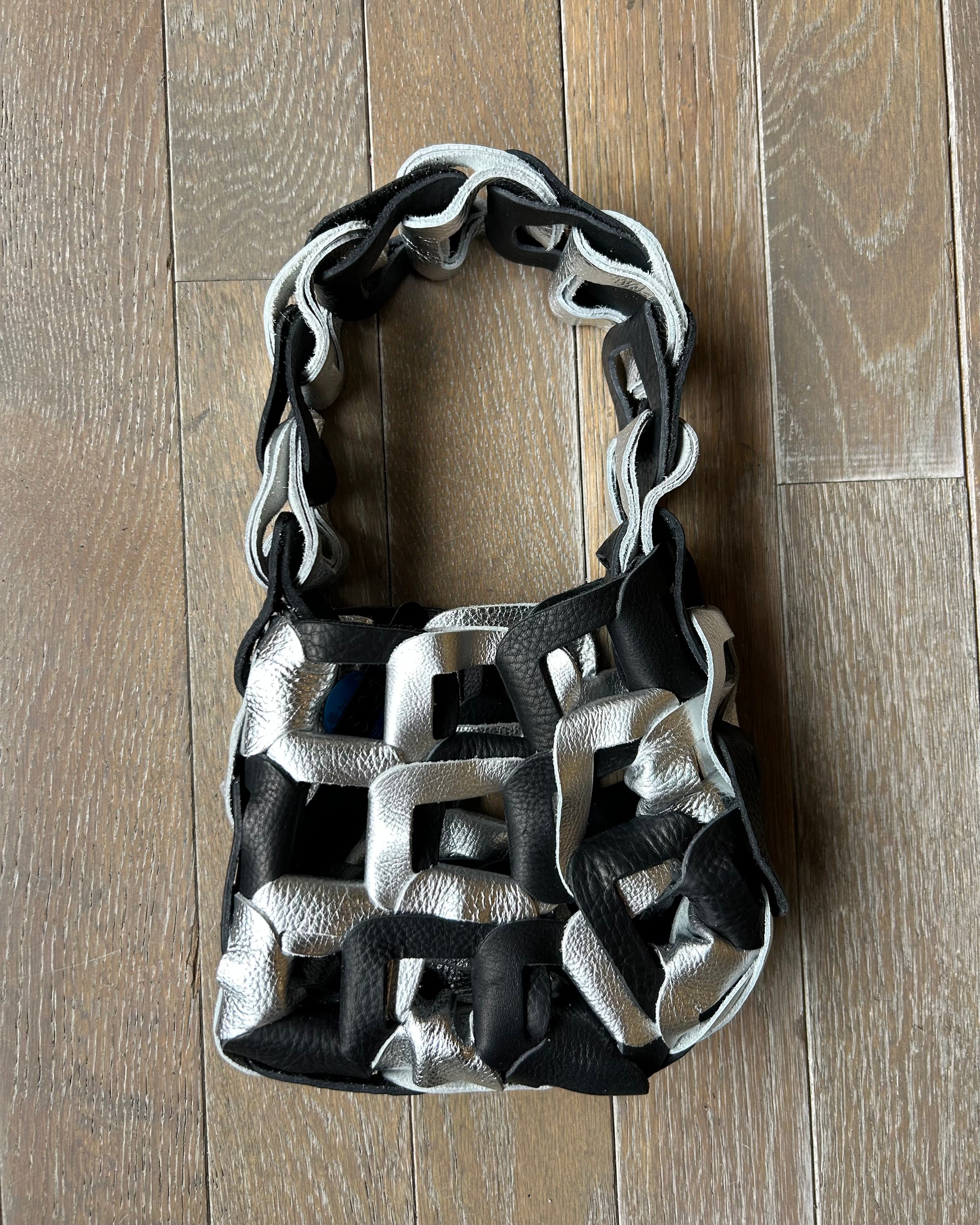 Mini Links Tote in Licorice