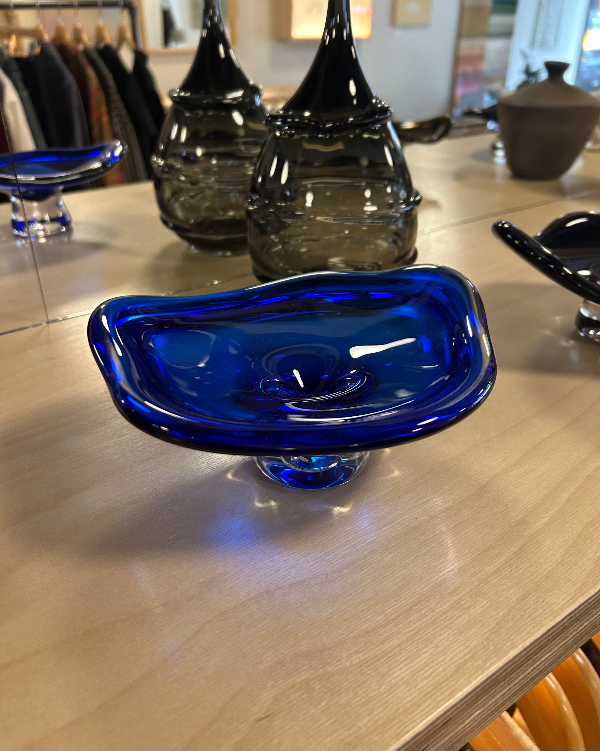 Mini Shizuku Platter in Cerulean