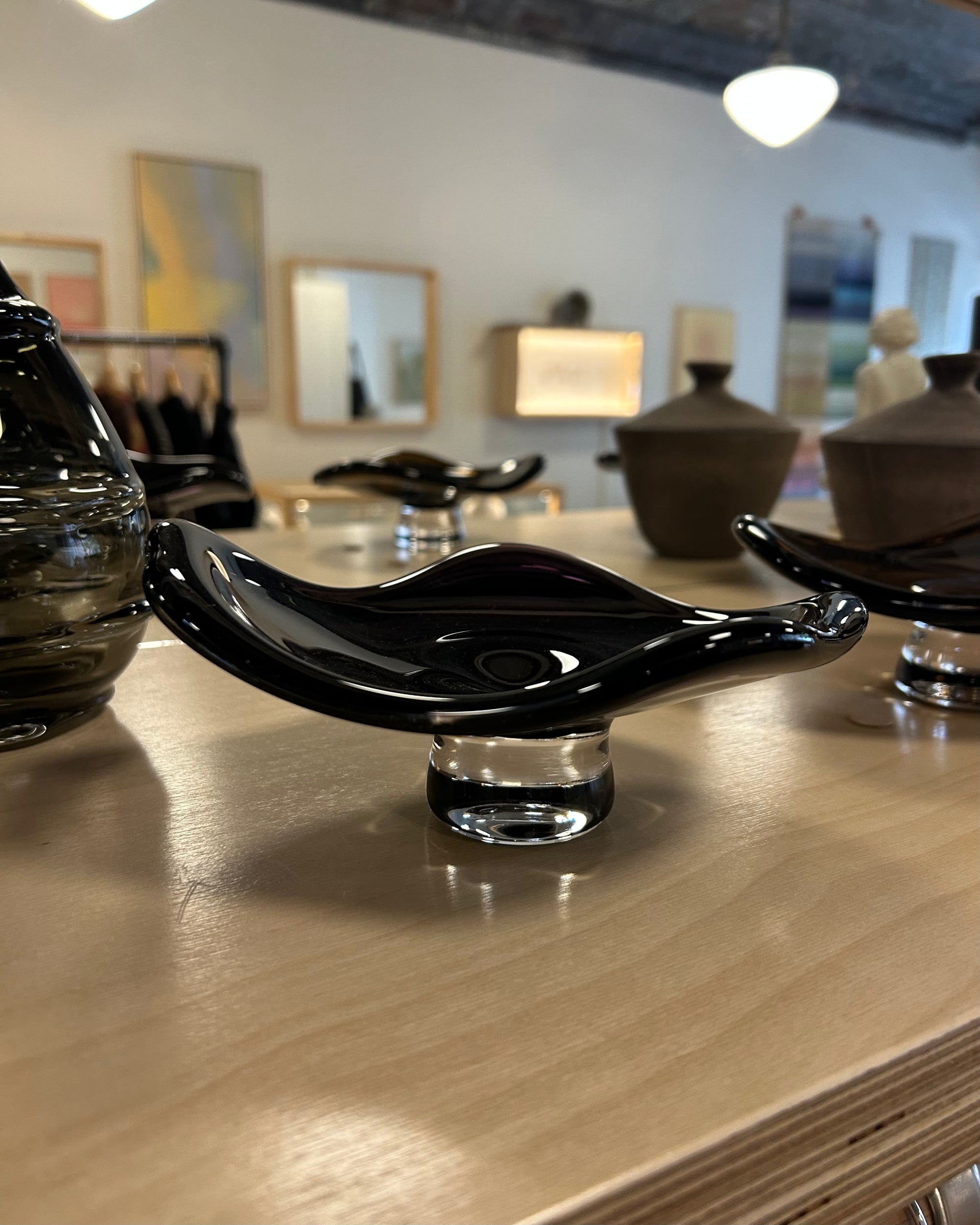 Mini Shizuku Platter in Violet