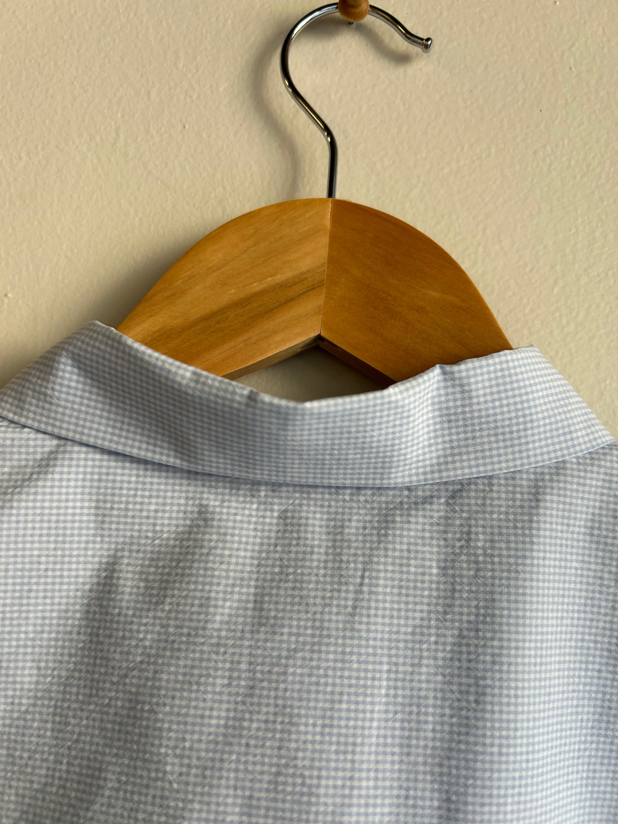 Tender Top in Sax Blue Check