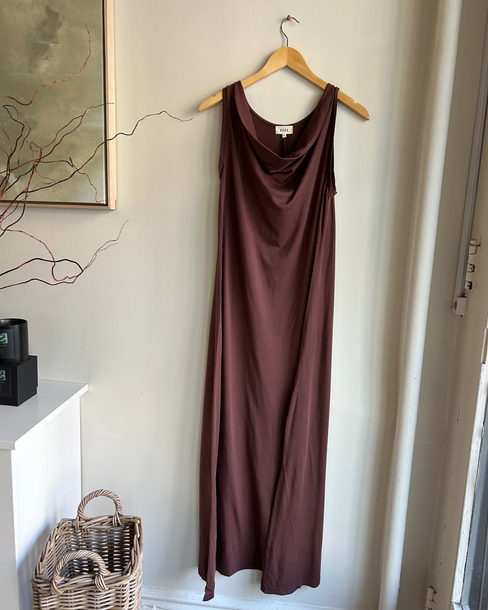 Renio Dress in Canele