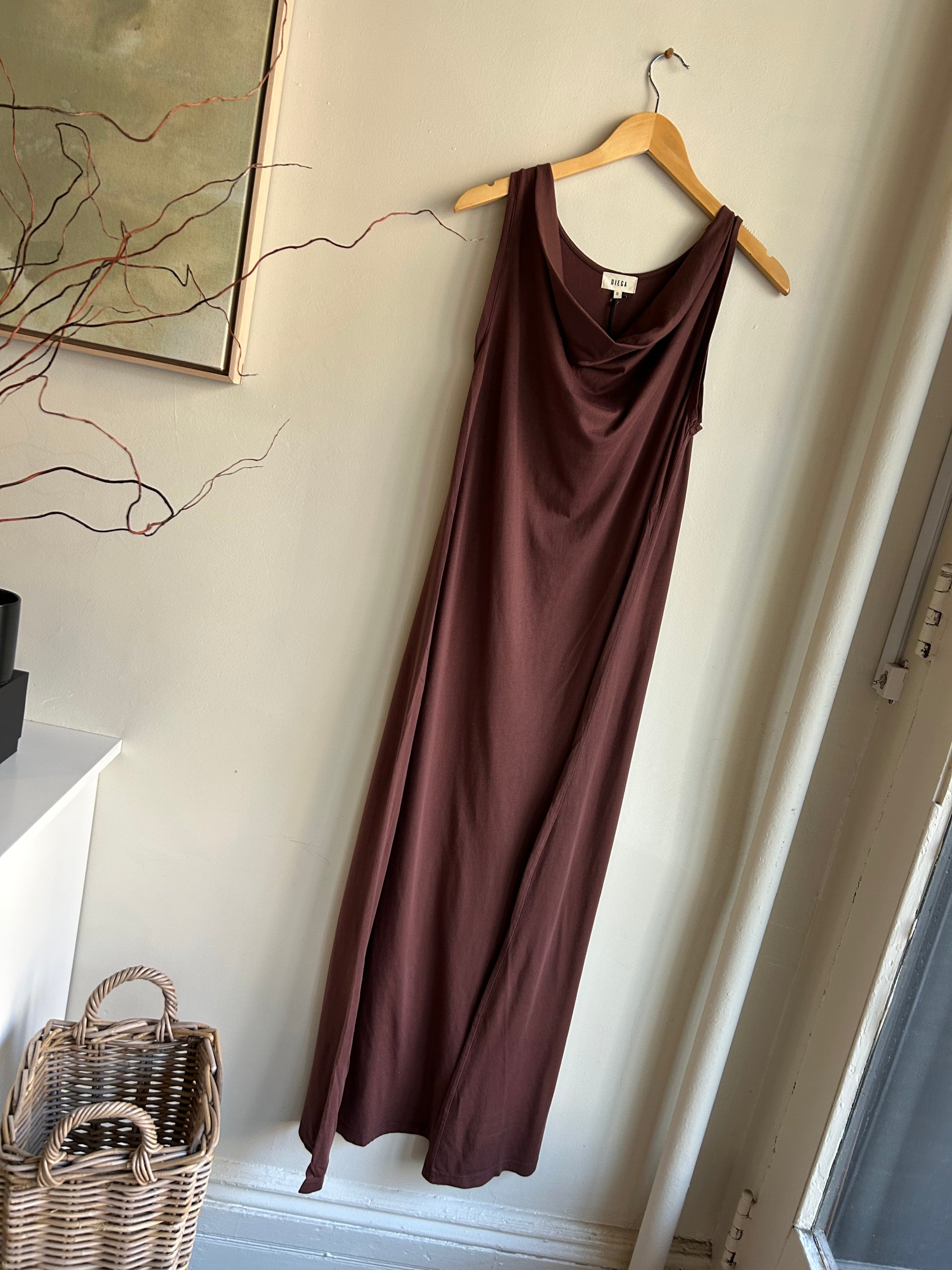 Renio Dress in Canele