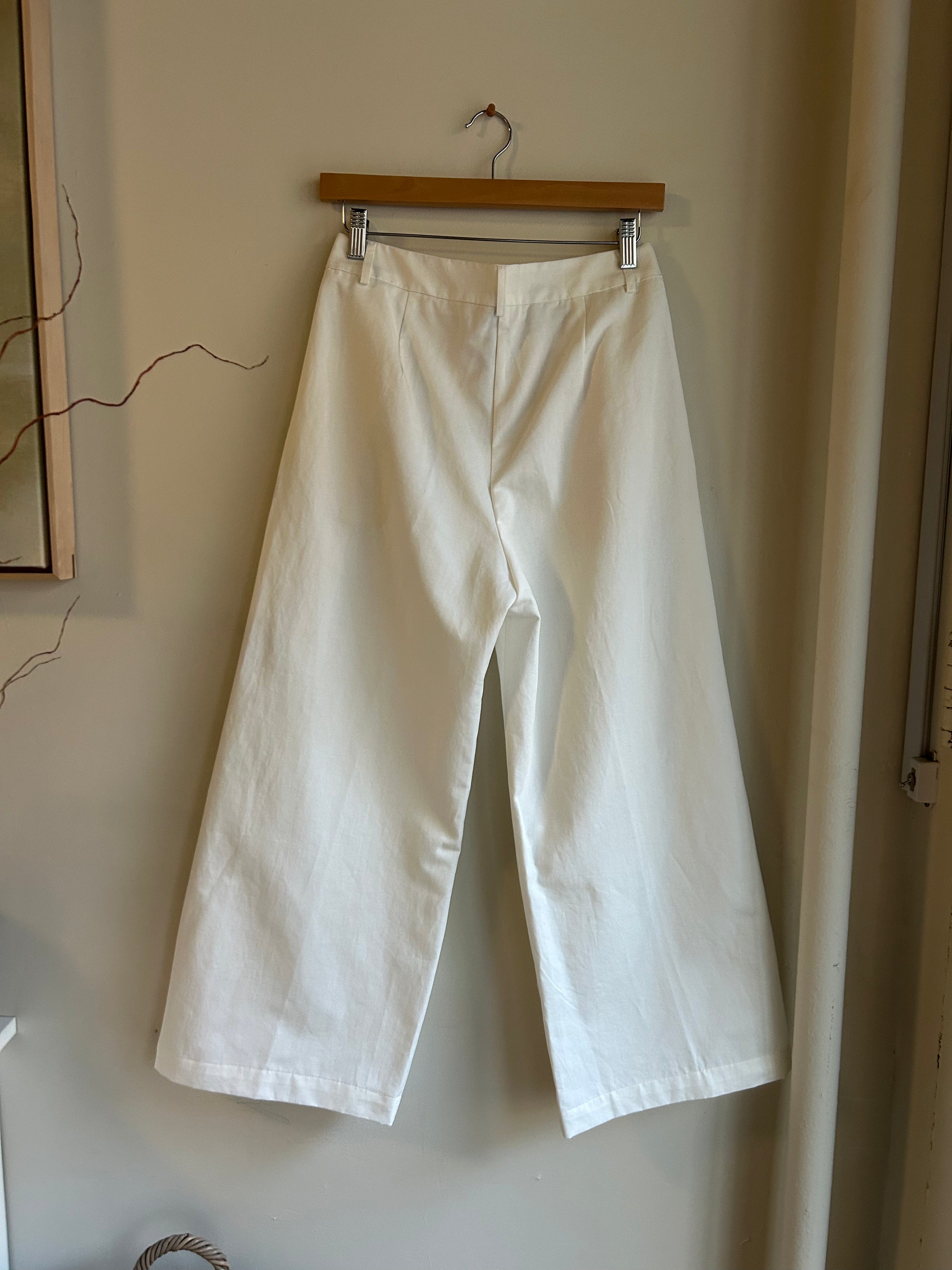 Ponio Pants in Blanc