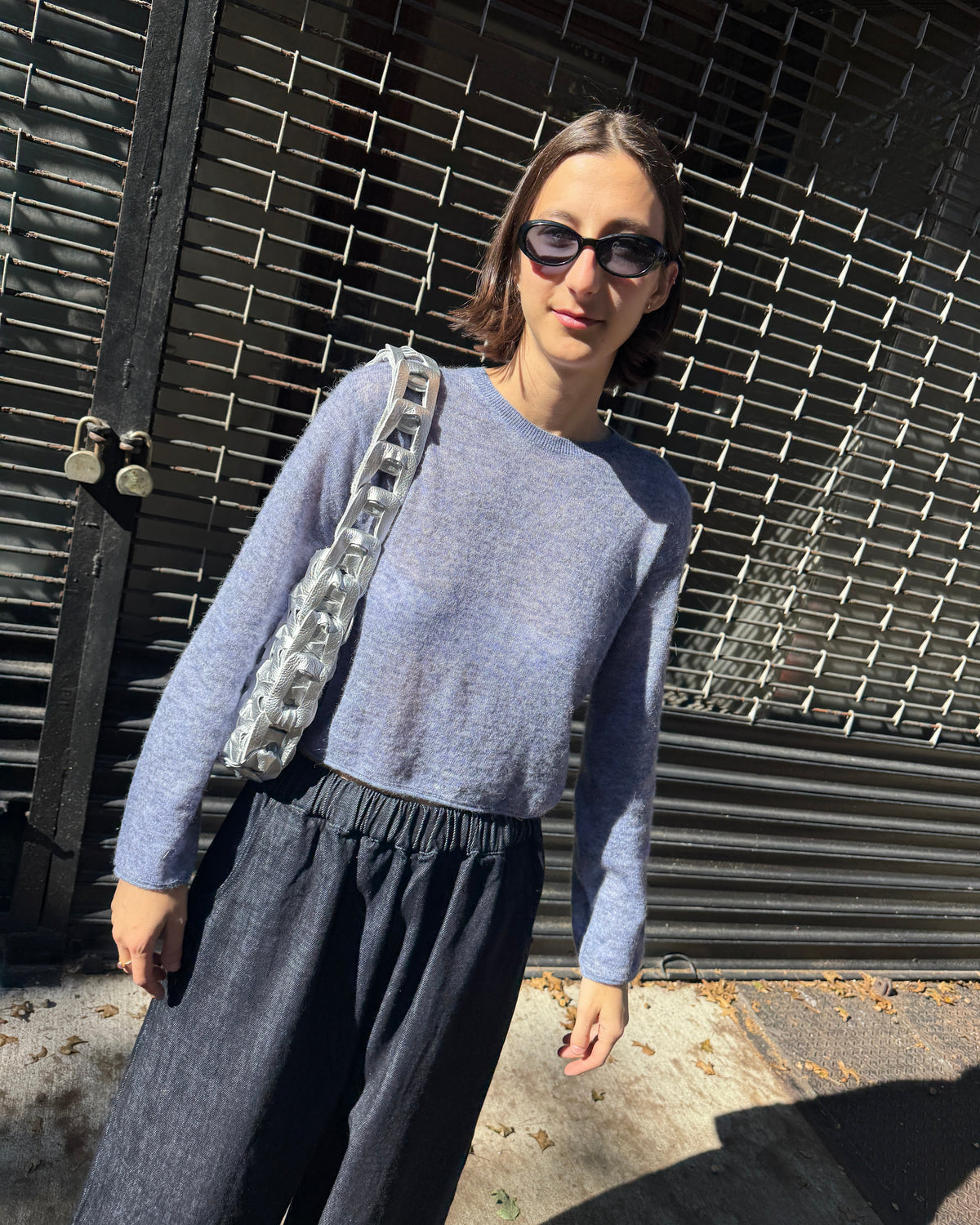 Sweater CT26303 in Sax