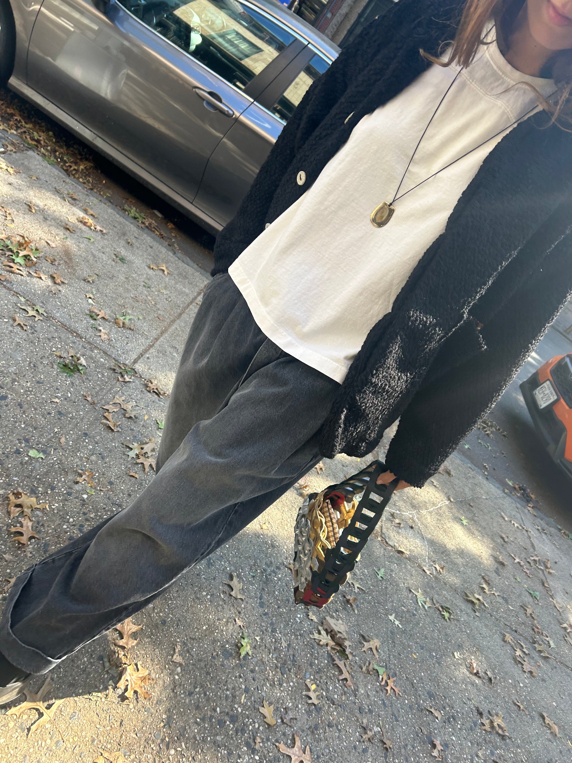 Community Football Tee in Cloud