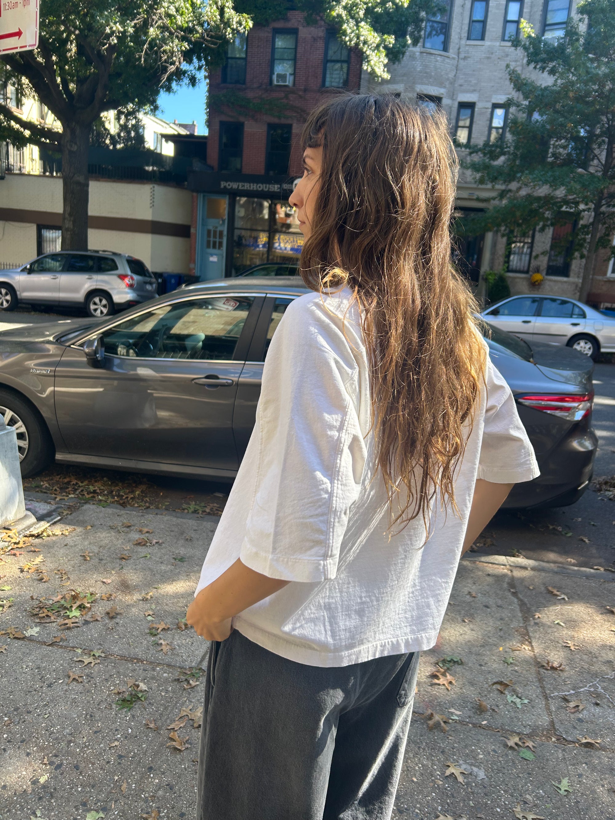 Community Football Tee in Cloud